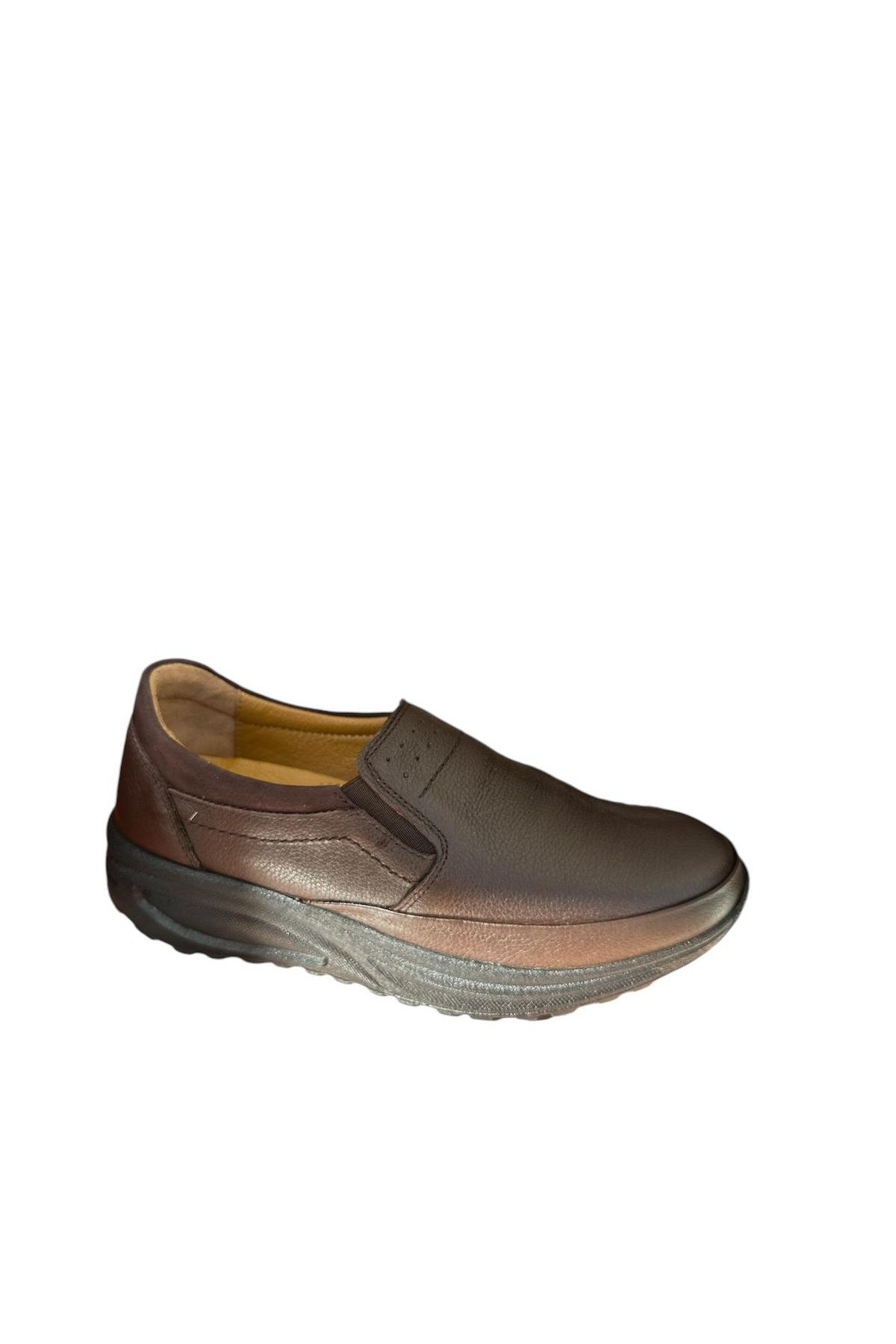 Castle Black YLDZ-42638 Kadın Hakiki Deri Ortopedik Comfort Ayakkabı Kahverengi