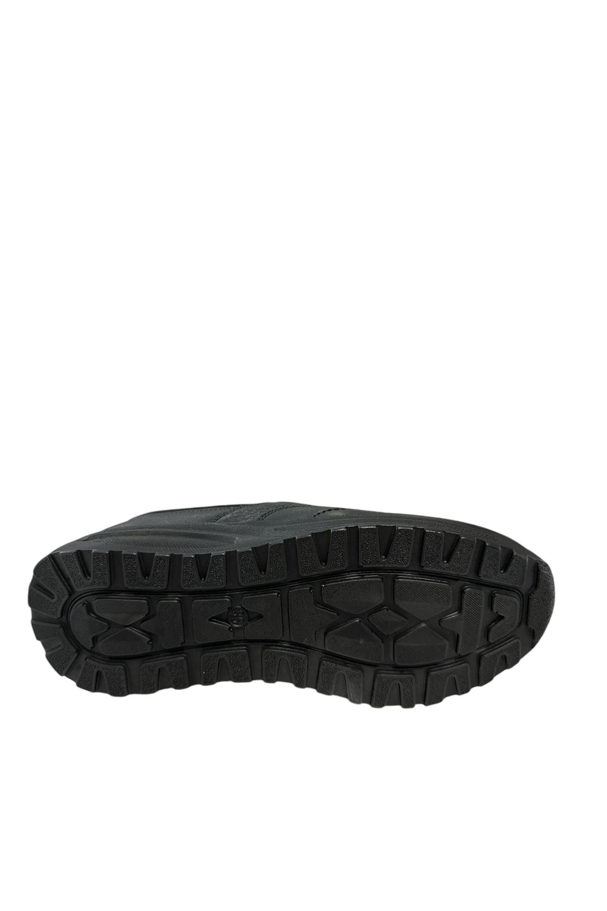 Castle Black YLDZ-42639 Kadın Hakiki Deri Ortopedik Comfort Ayakkabı Siyah
