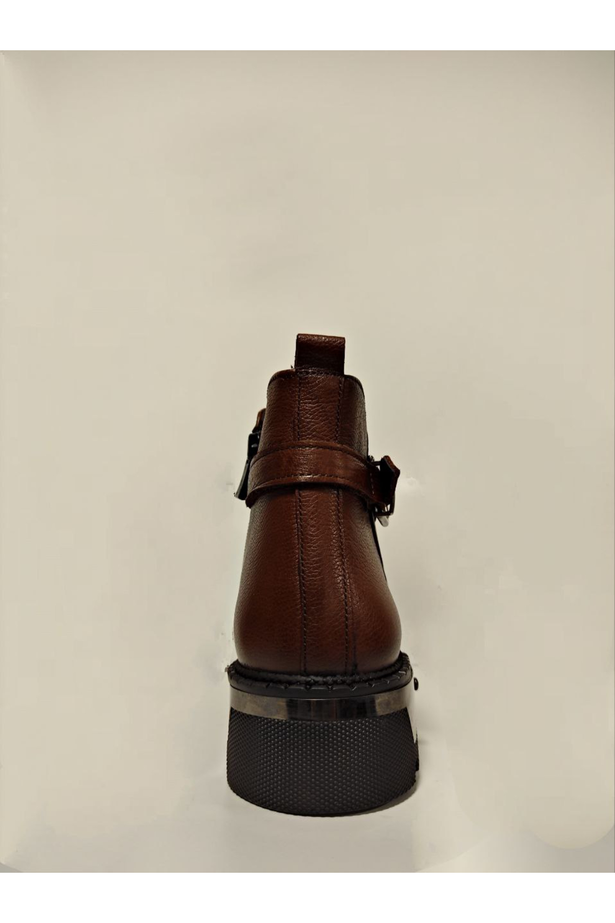 Castle Black YLDZ-92538-1 Hakiki Kadın Deri Bot Taba