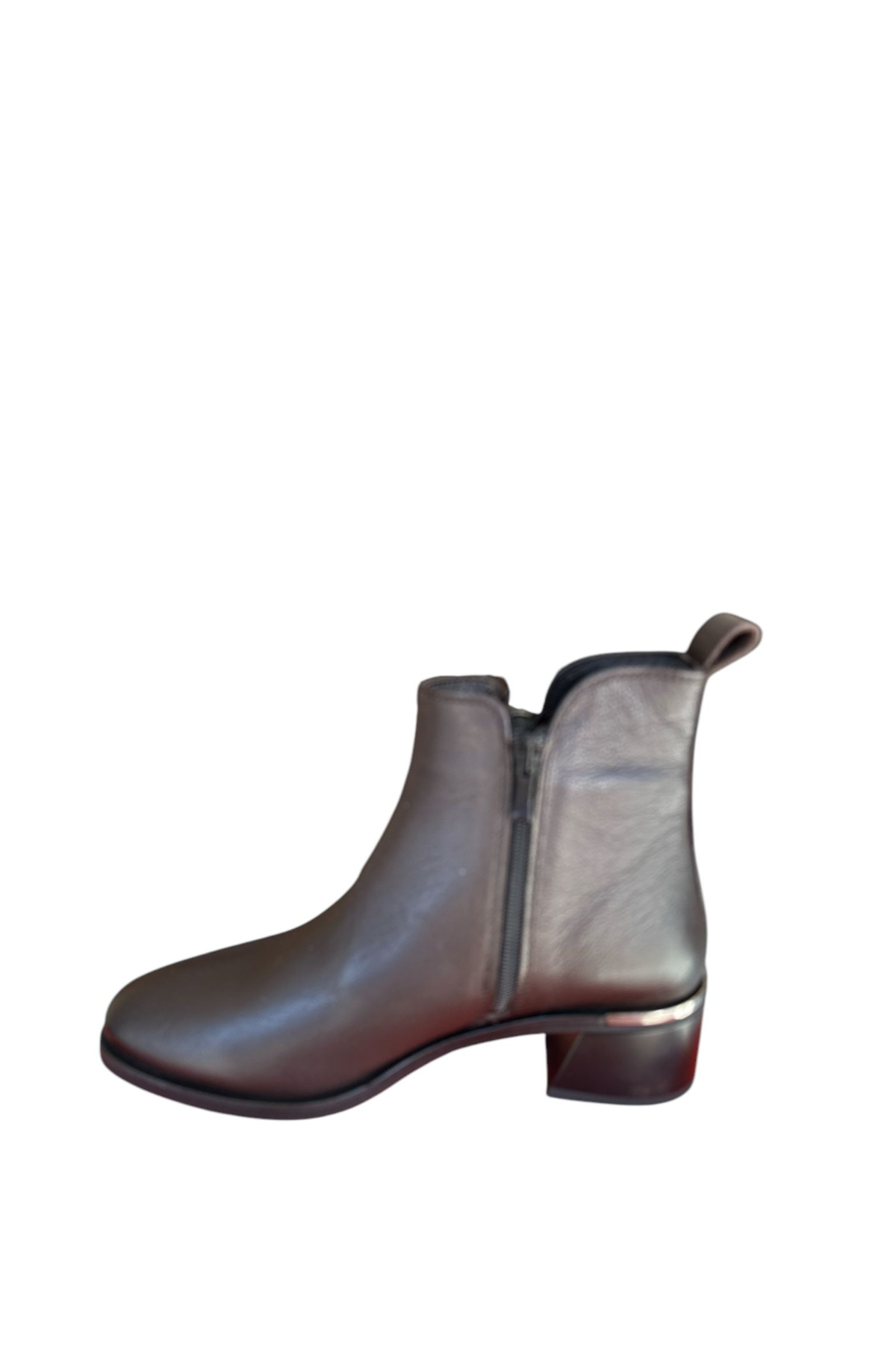 Castle Black YLDZ-9780-1 Kadın Hakiki Deri Klasik Bot Kahverengi