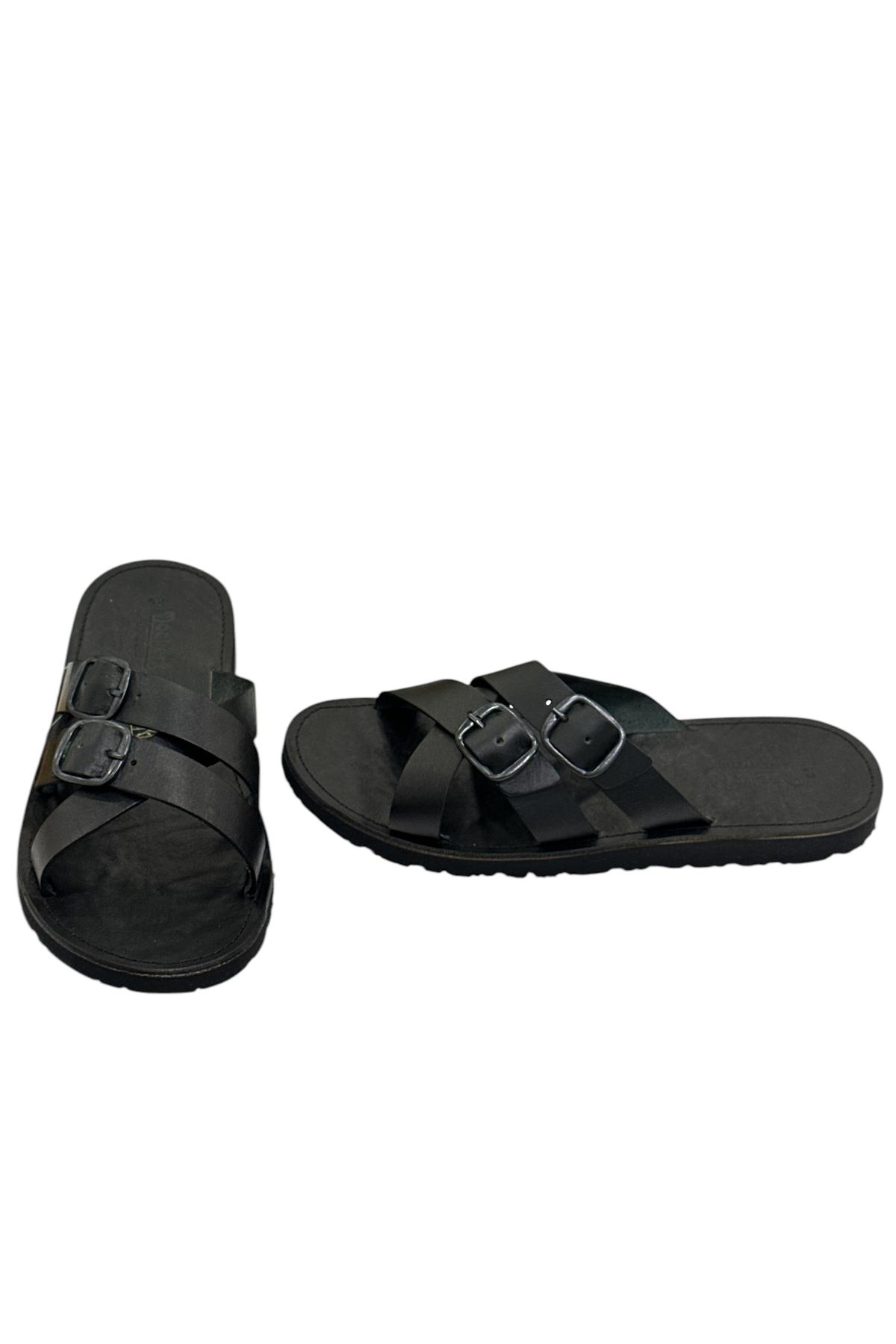 Dockers by Gerli 216360 Erkek Deri Terlik Siyah