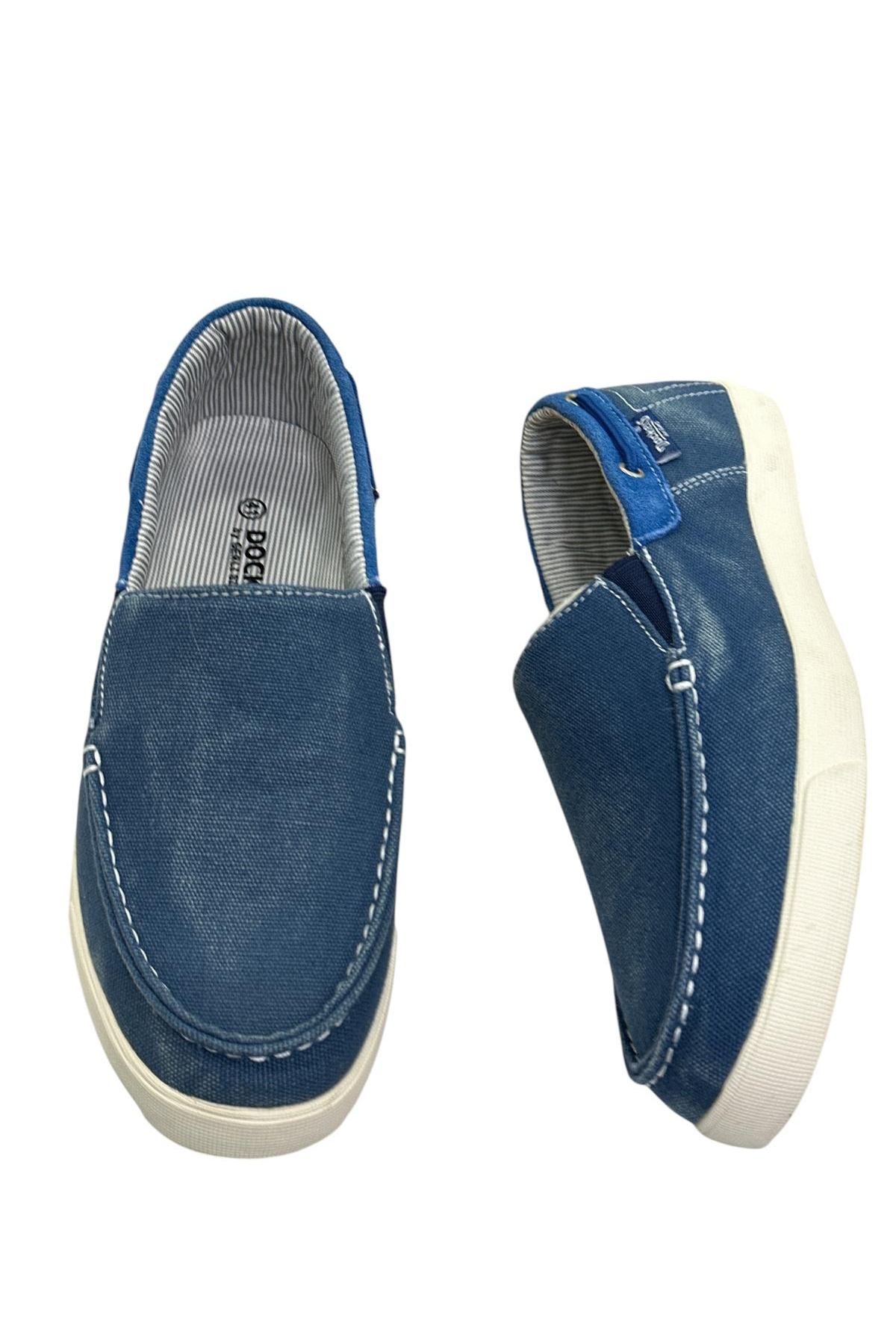 Dockers by Gerli 220603 Erkek Sneaker Ayakkabı Mavi