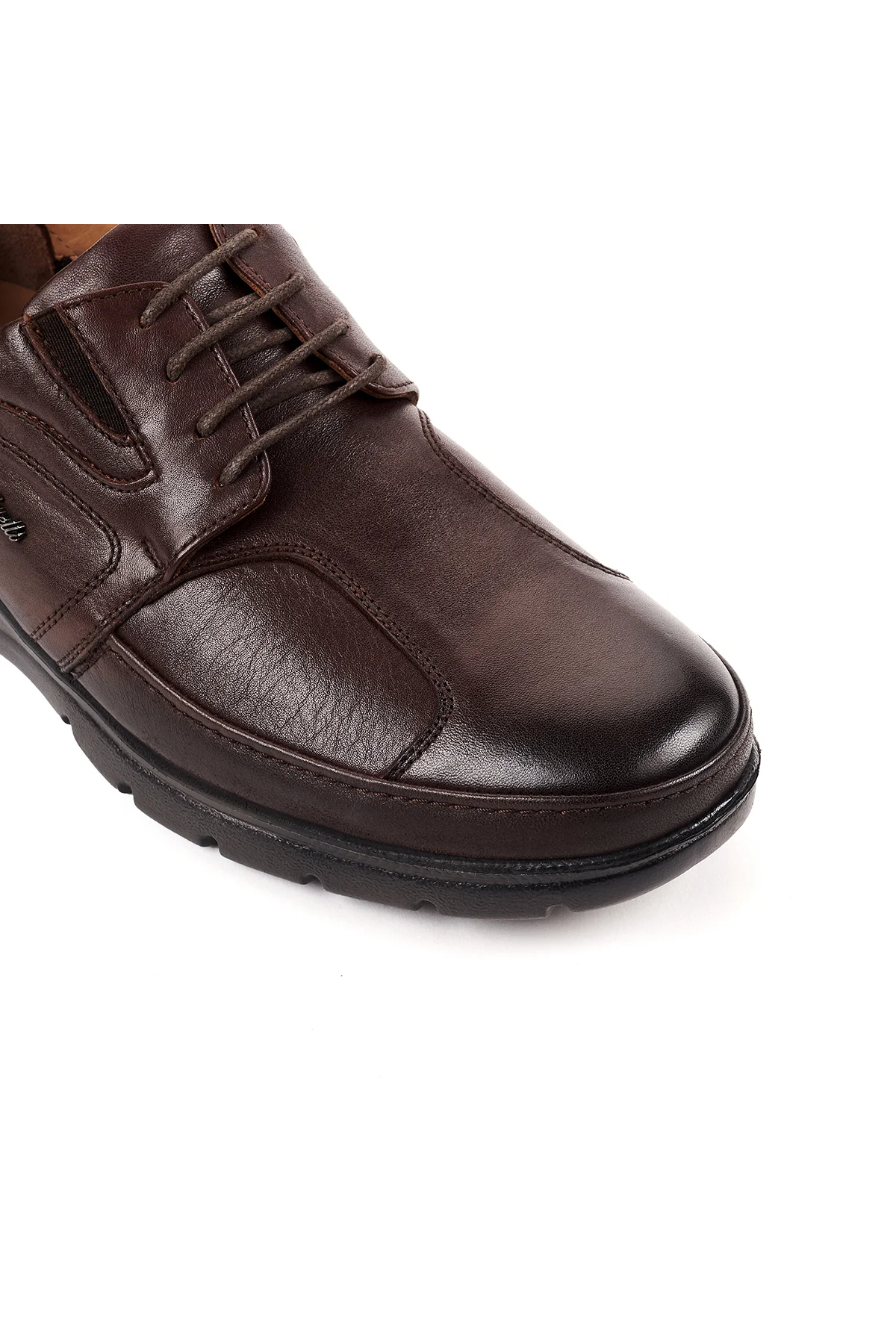 Forelli BROKS-H Comfort Erkek Deri Ayakkabı Kahverengi