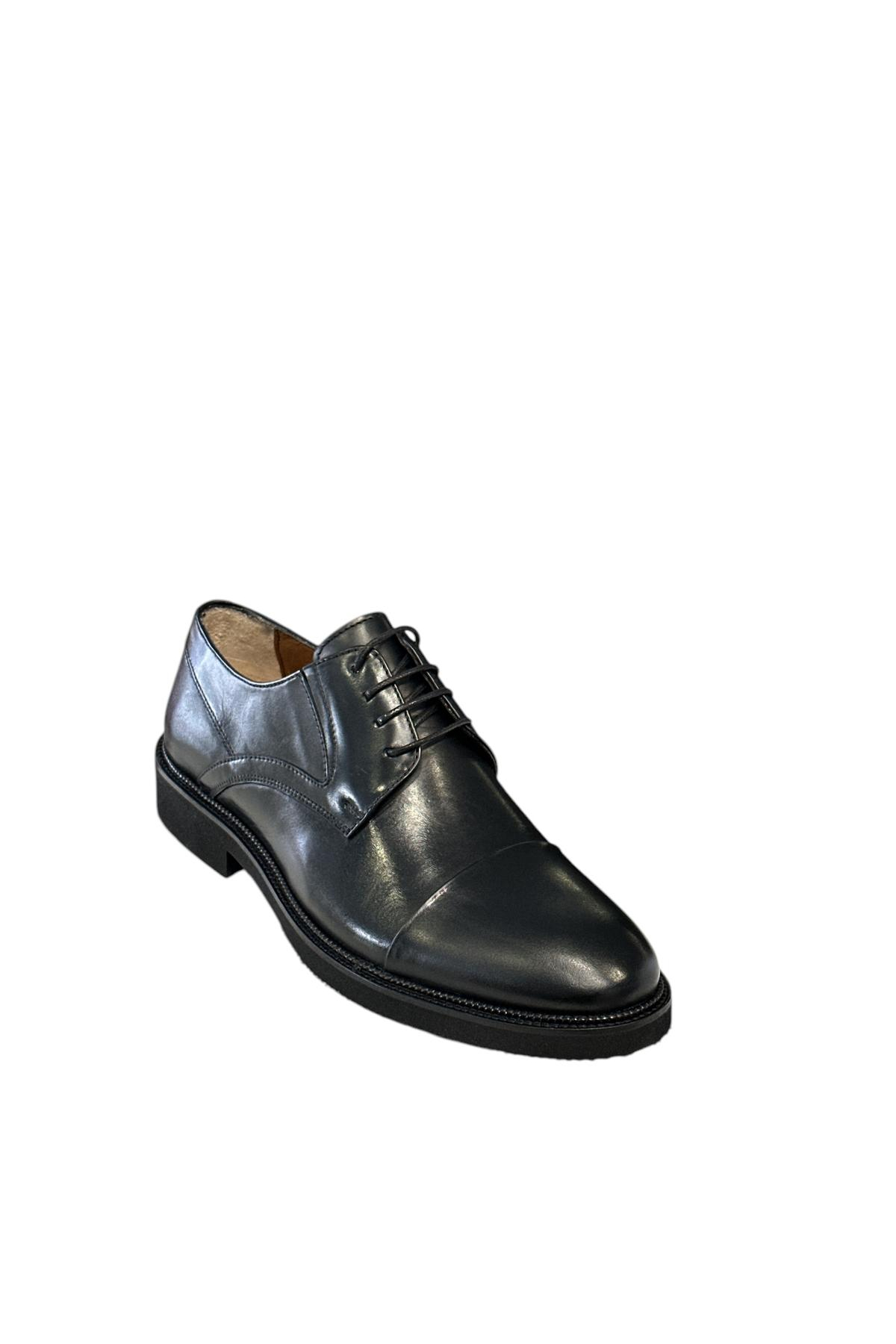 Gianni Maggi 1050 Erkek Dana Derisi Klasik Ayakkabı Siyah