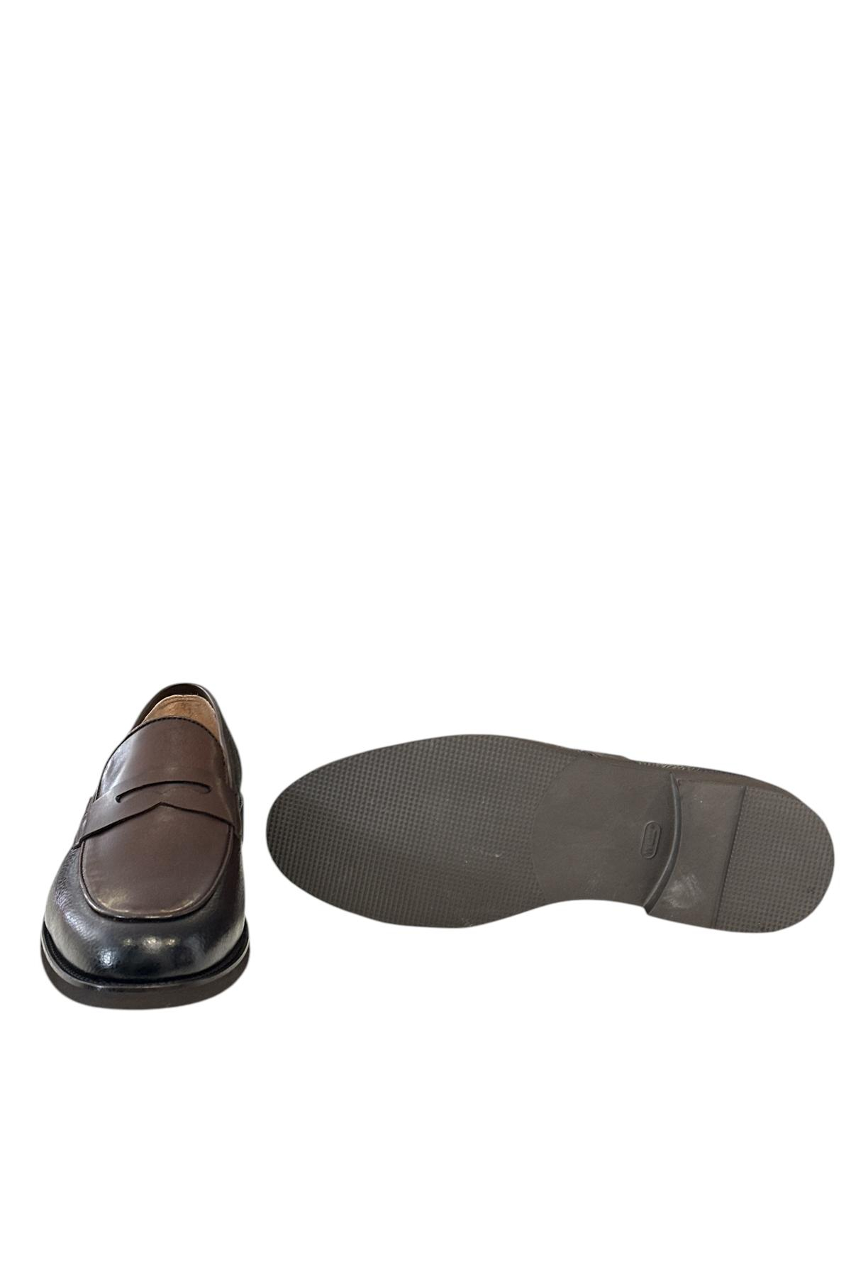 Gianni Maggi 2211 Erkek Dana Derisi Klasik Ayakkabı Kahverengi