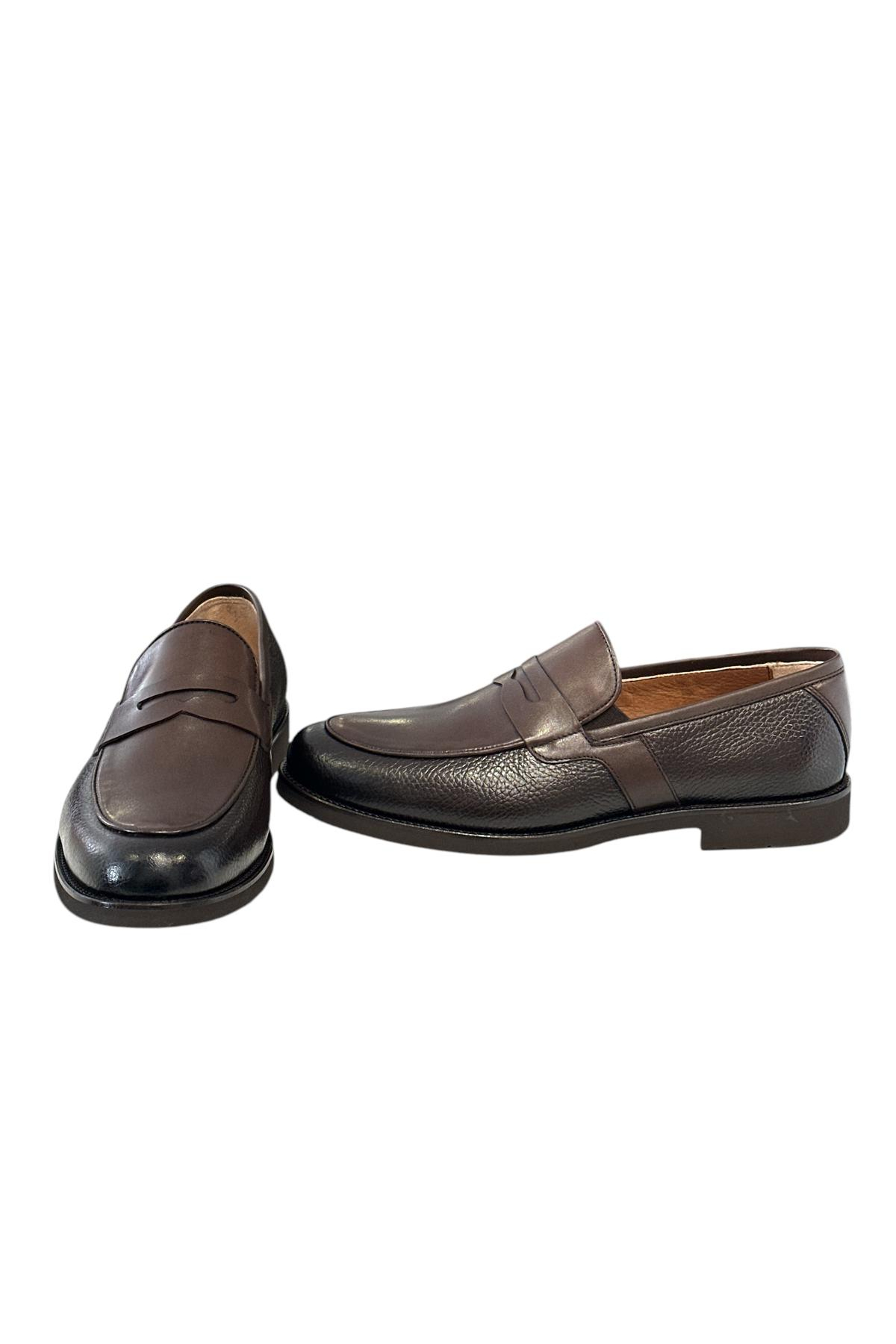 Gianni Maggi 2211 Erkek Dana Derisi Klasik Ayakkabı Kahverengi