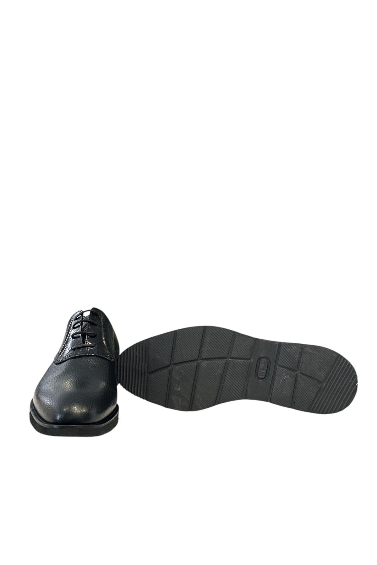 Gianni Maggi 2364 Erkek Dana Derisi Klasik Ayakkabı Siyah