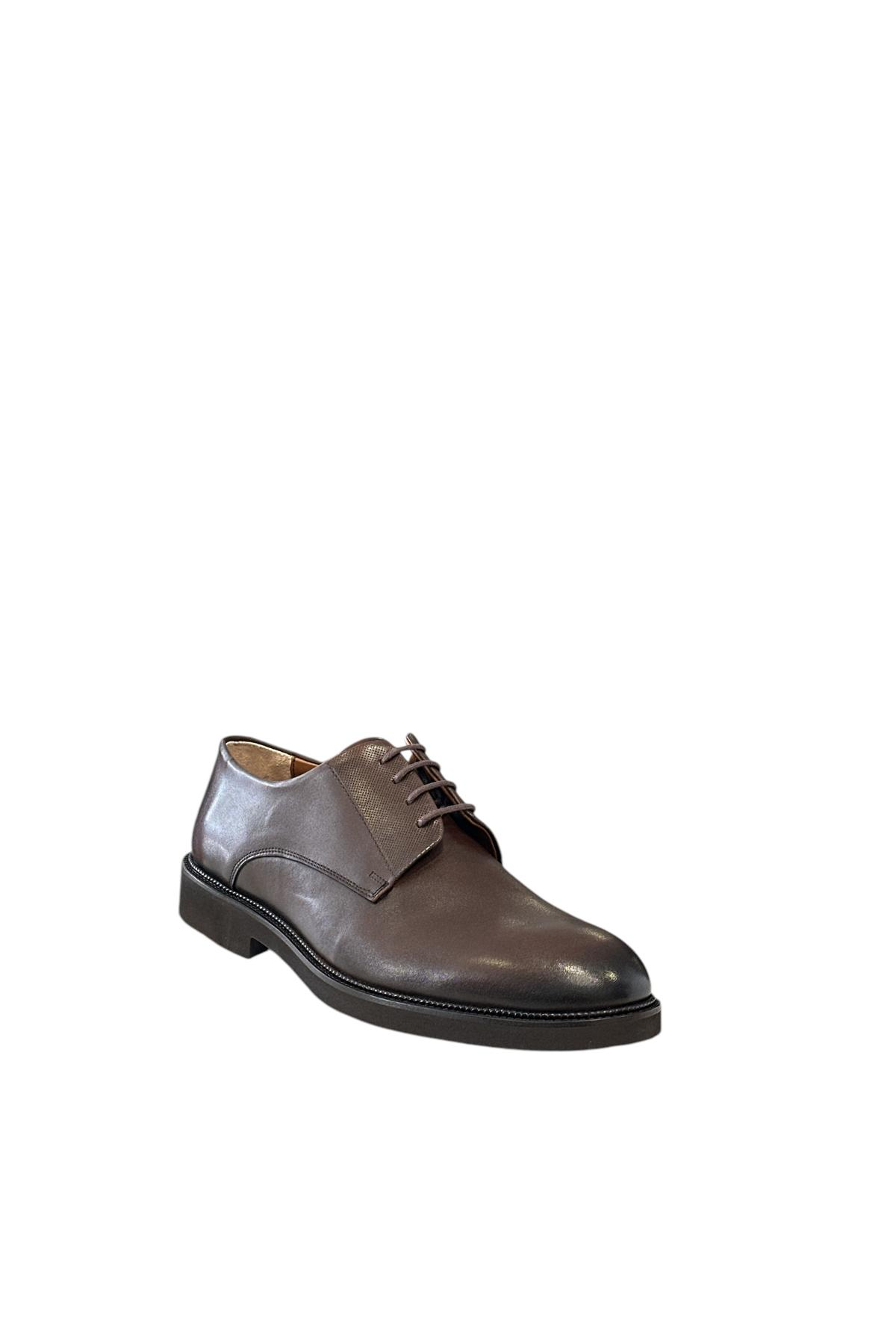 Gianni Maggi 3043 Erkek Dana Derisi Klasik Ayakkabı Kahverengi