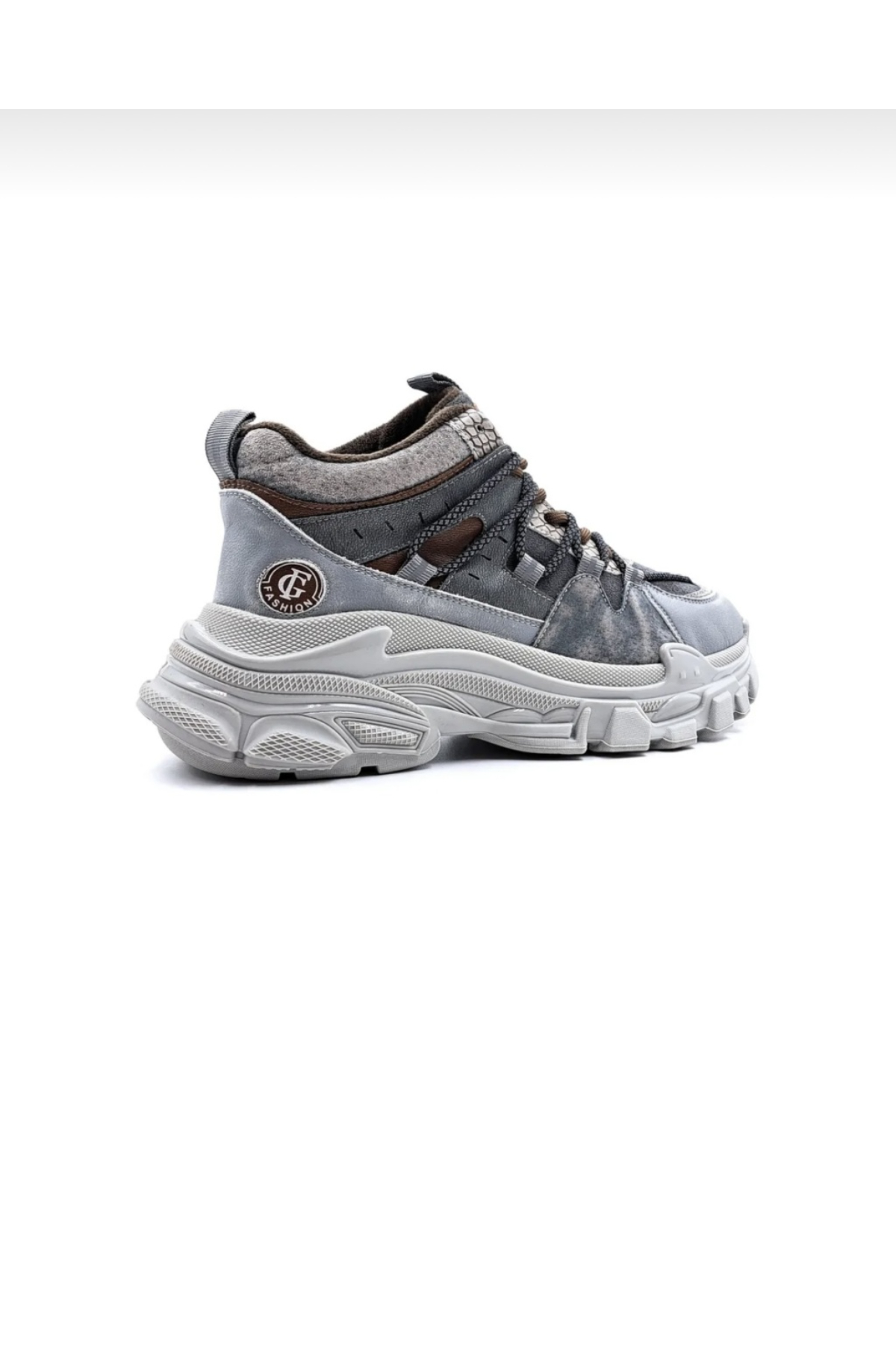 GUJA 23K315-1 Kadın Sneaker Spor Ayakkabı Gri