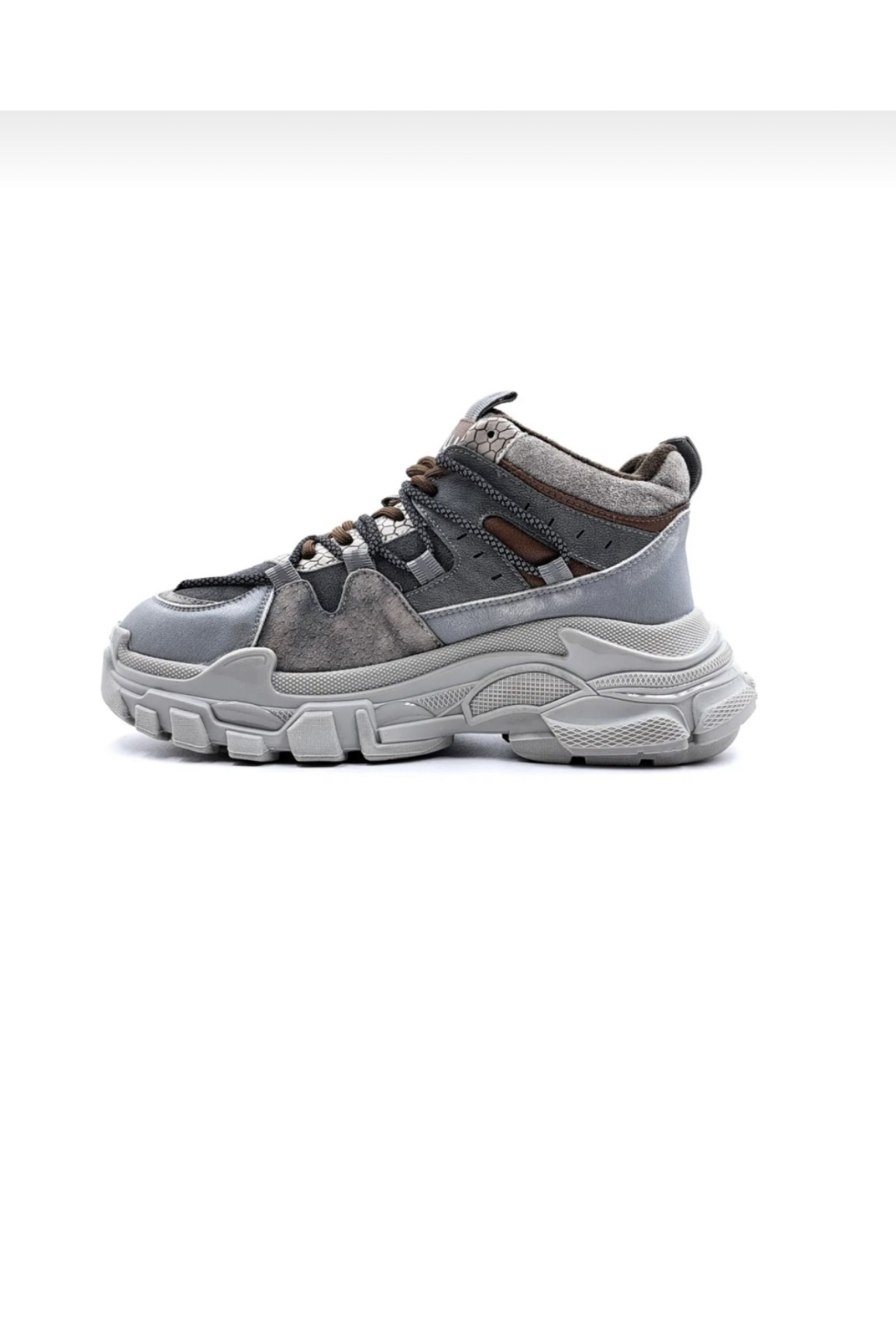 GUJA 23K315-1 Kadın Sneaker Spor Ayakkabı Gri