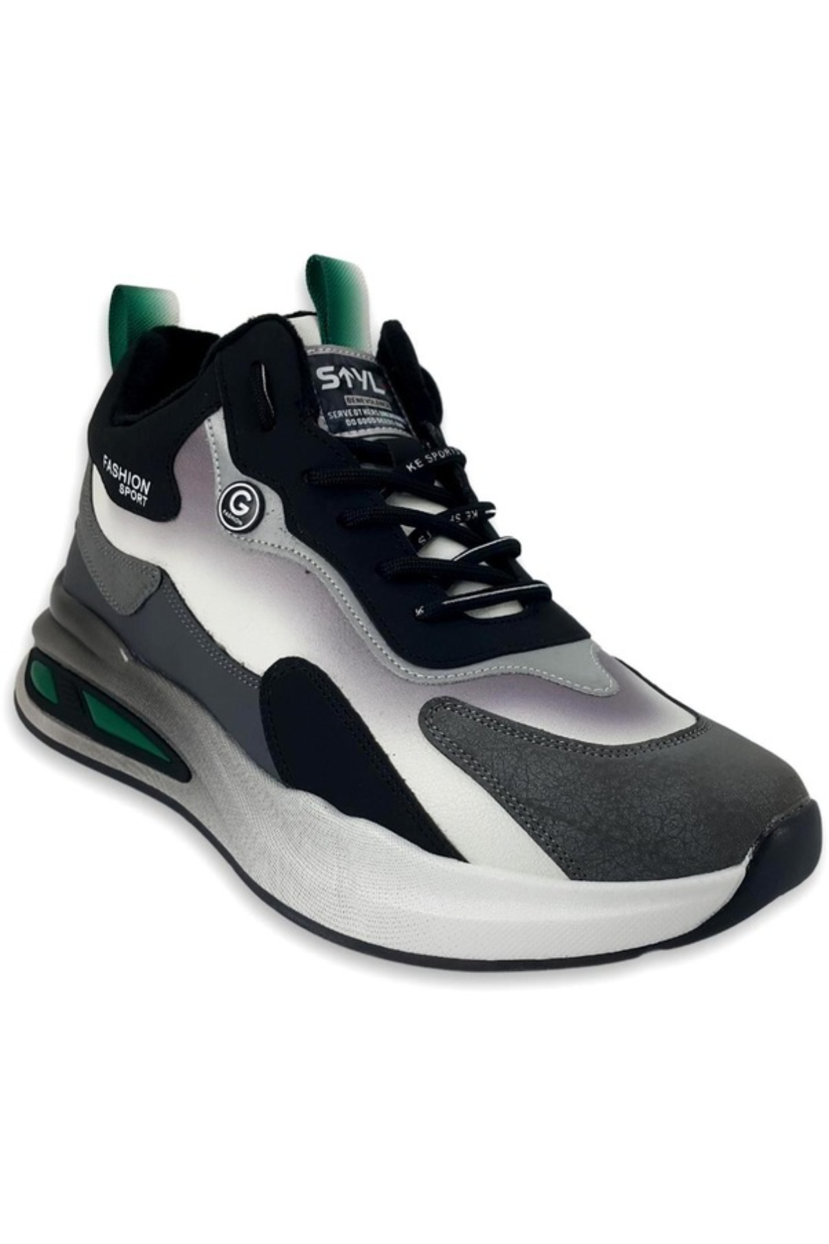 Guja 23K544 Erkek Sneakers Günlük Kullanım Ayakkabı Siyah