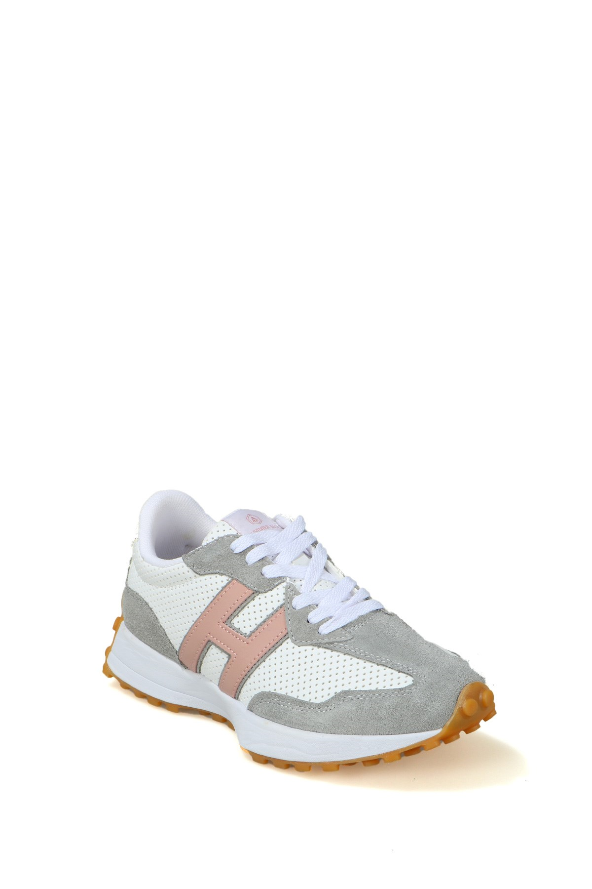 Hammer Jack Meri Z Spor 101 22505 Gray Kadın Günlük Ayakkabı Gri Pembe