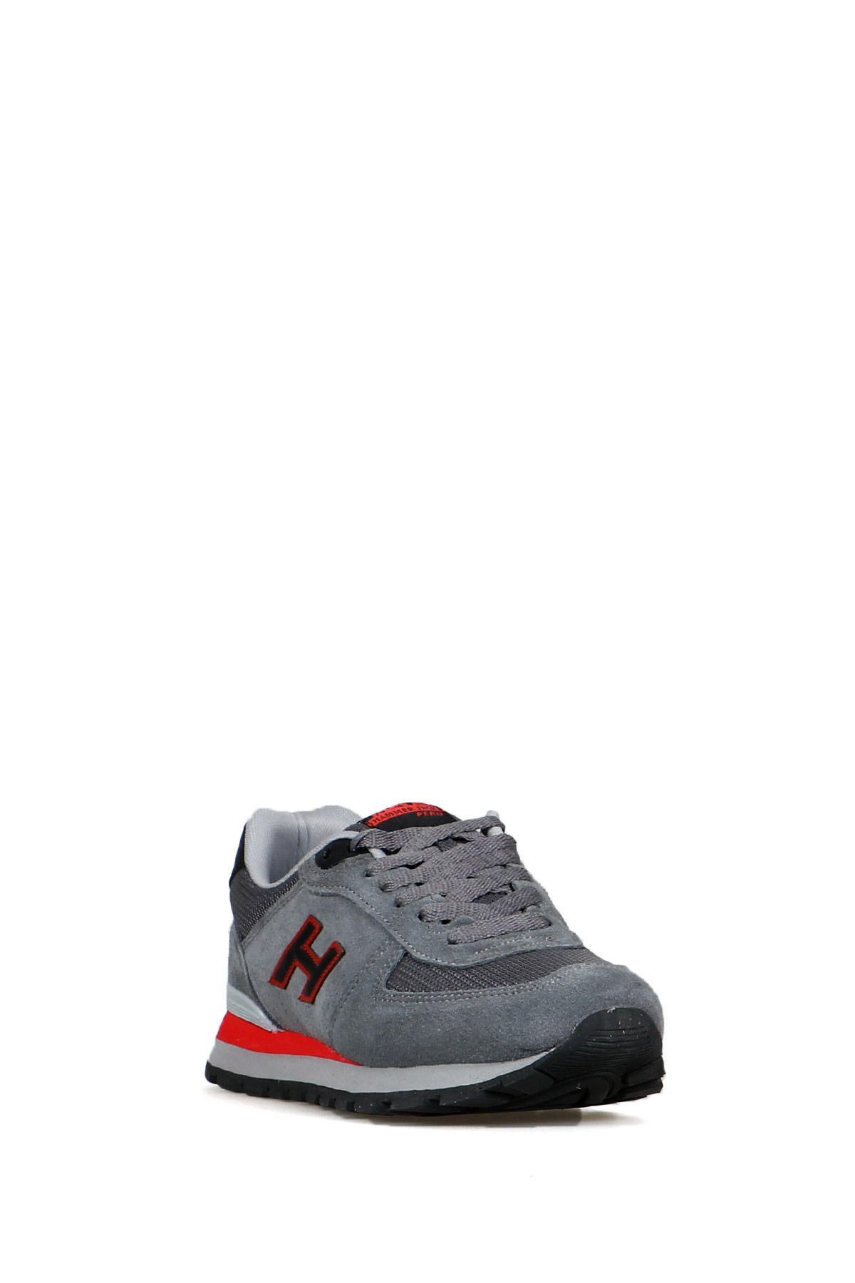 Hammer Jack Peru G 102 19250-G Grey Kadın Günlük Ayakkabı Gri Kırmızı