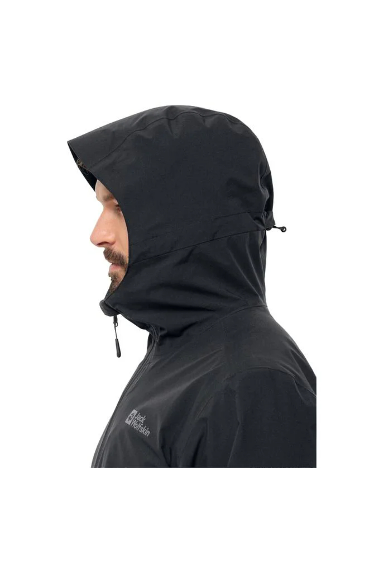 Jack Wolfskin 1116391_6000 ROBURY 2L JKT Outdoor Ceketi Siyah