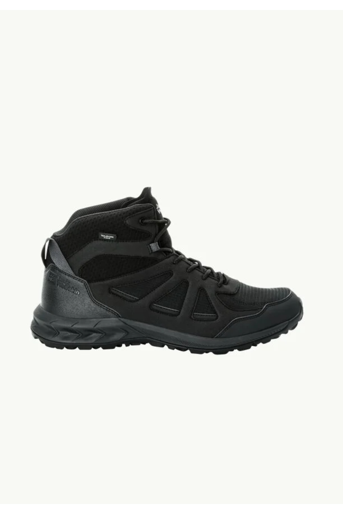 Jack Wolfskin 4051261_6000 WOODLAND 2 TEXAPORE MID M Erkek Outdoor Bot Siyah
