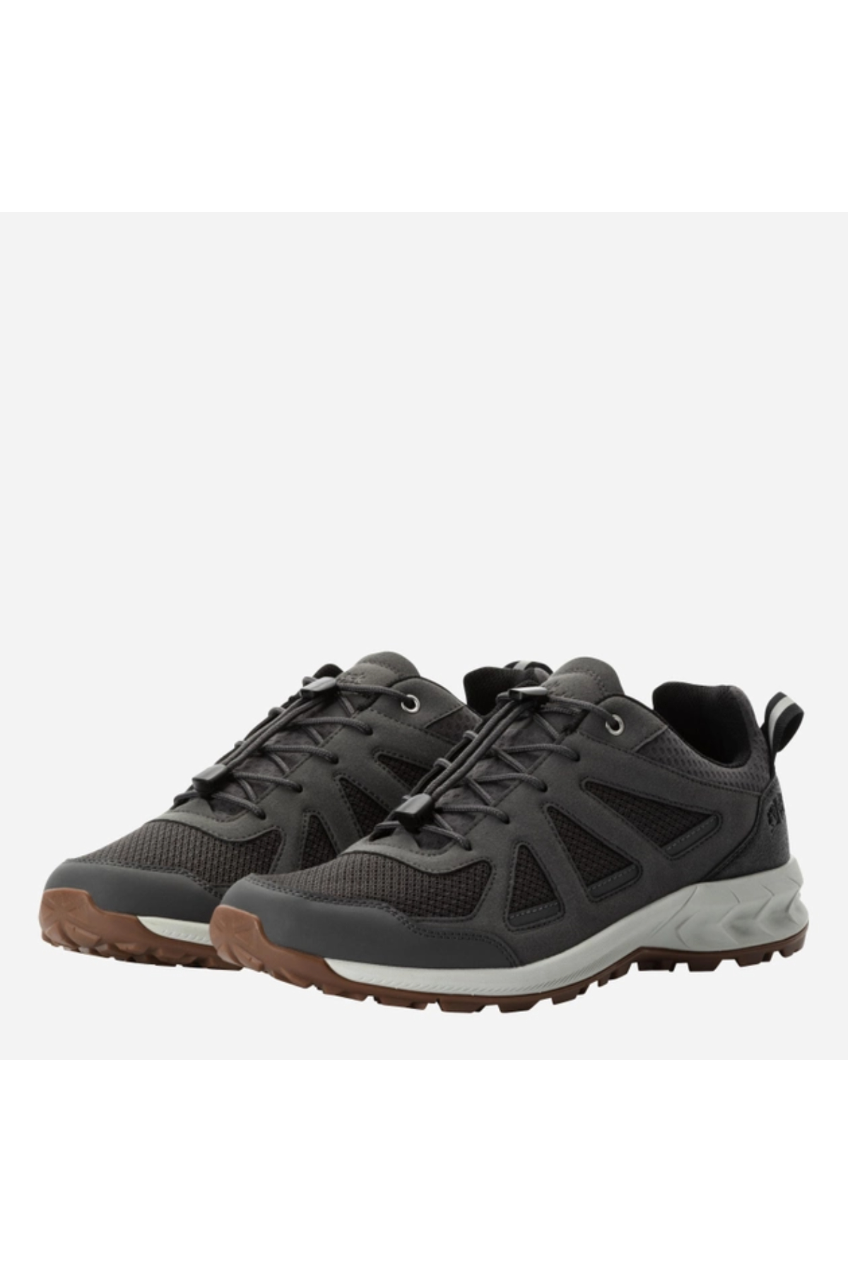 Jack Wolfskin 4051281_6945 Woodland 2 Vent Low M Erkek Spor Ayakkabısı Gri