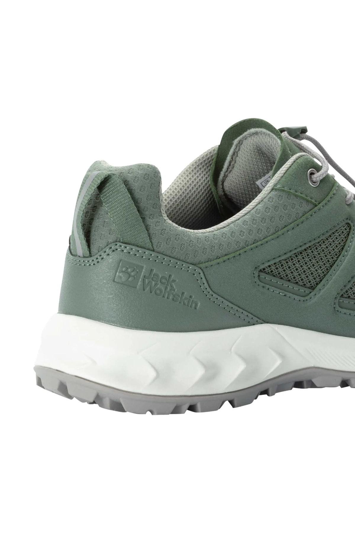 Jack Wolfskin 4051291_4311 Woodland 2 Vent Low W Kadın Spor Ayakkabısı yeşil beyaz