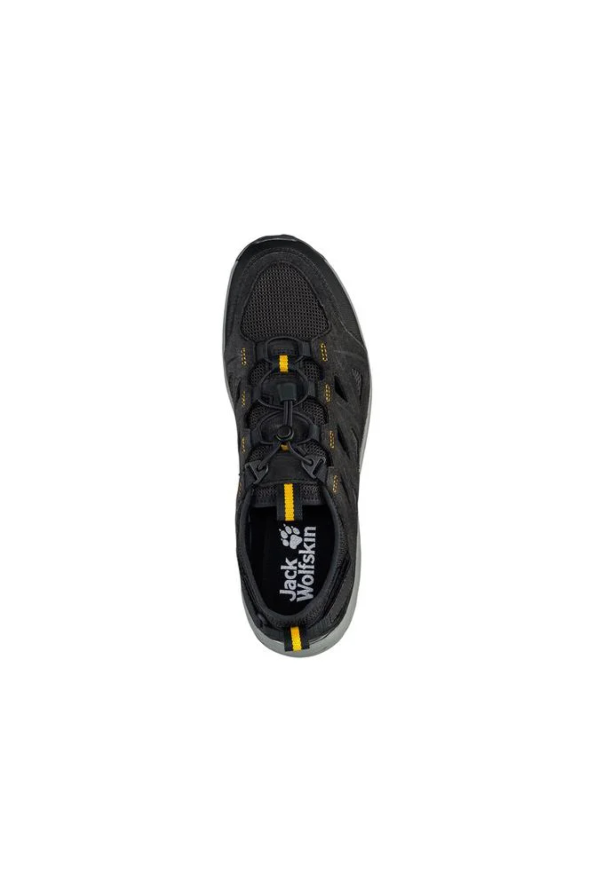 Jack Wolfskin 4051301_6357 Woodland 2 Hybrıd Low M Erkek Sandalet Siyah Gri