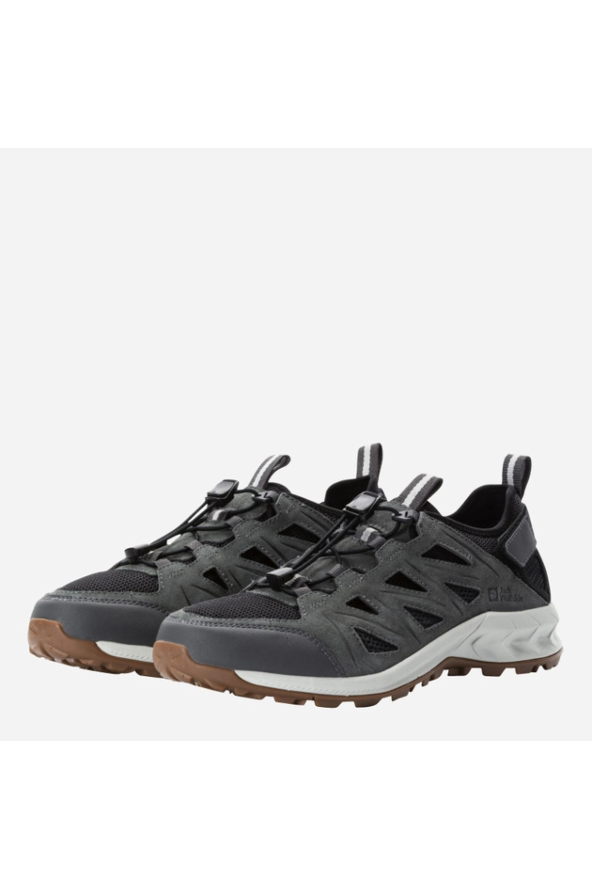 Jack Wolfskin 4051301_6945 Woodland 2 Hybrıd Low M Erkek Sandalet yeşil beyaz
