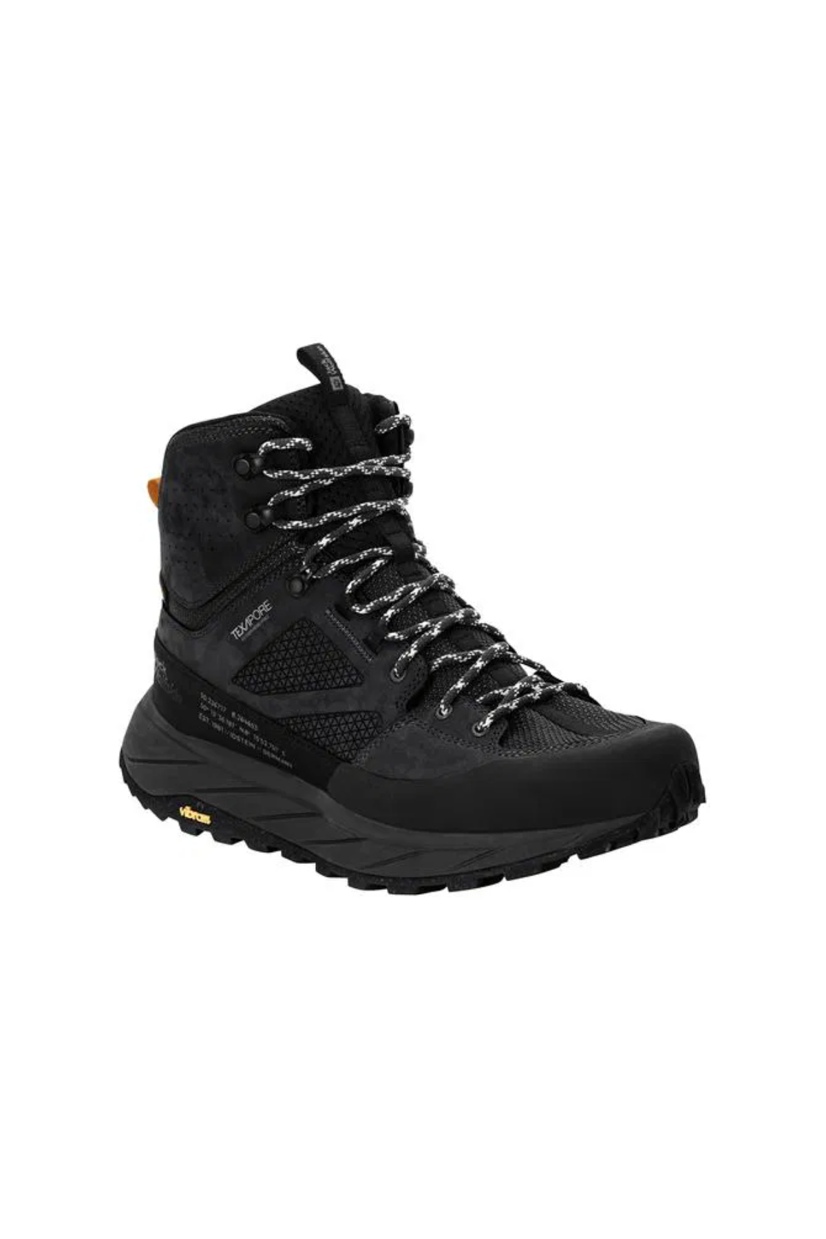 Jack Wolfskin 4056381_6000 TERRAQUEST TEXAPORE MID M Erkek Outdoor Bot Siyah