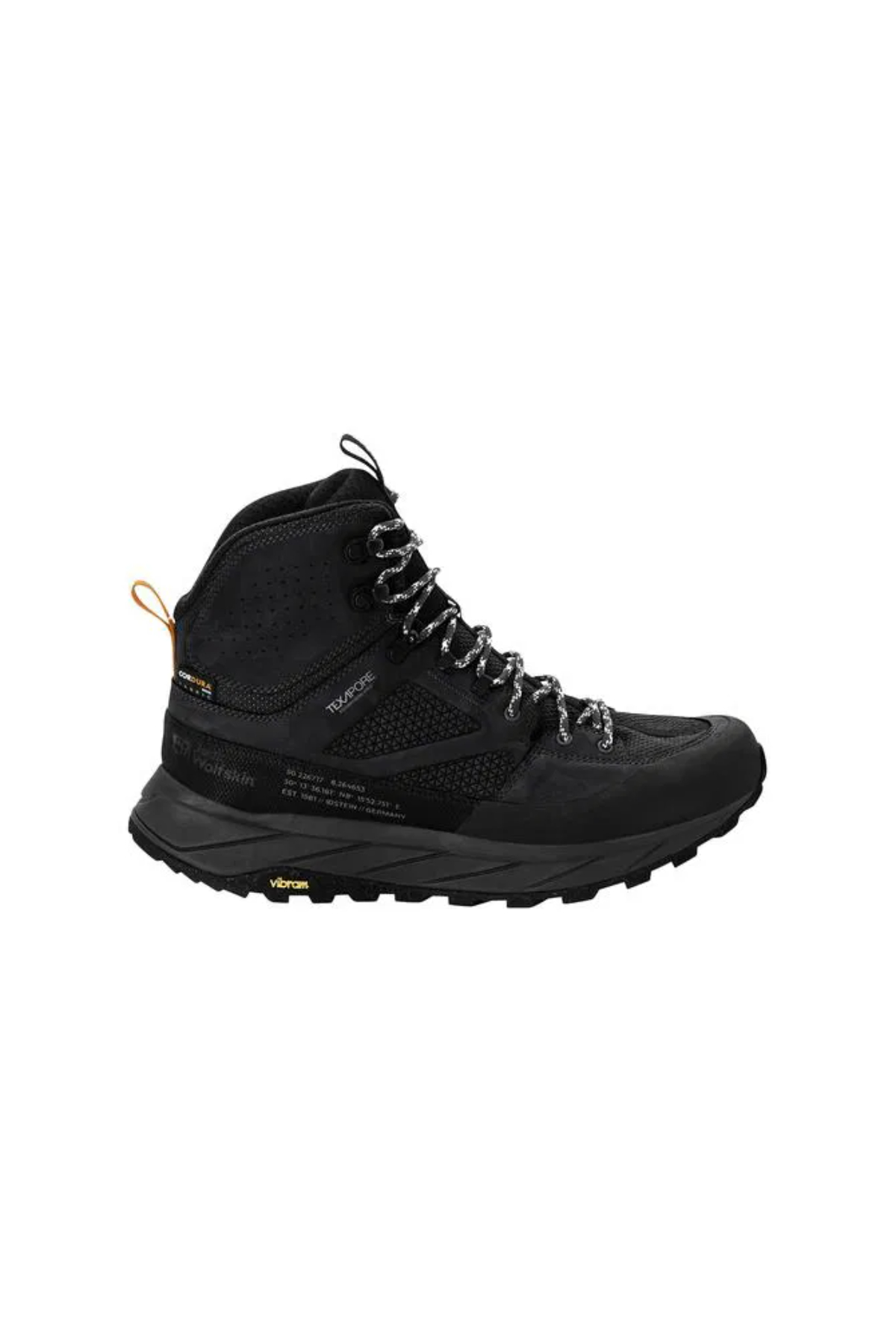 Jack Wolfskin 4056381_6000 TERRAQUEST TEXAPORE MID M Erkek Outdoor Bot Siyah