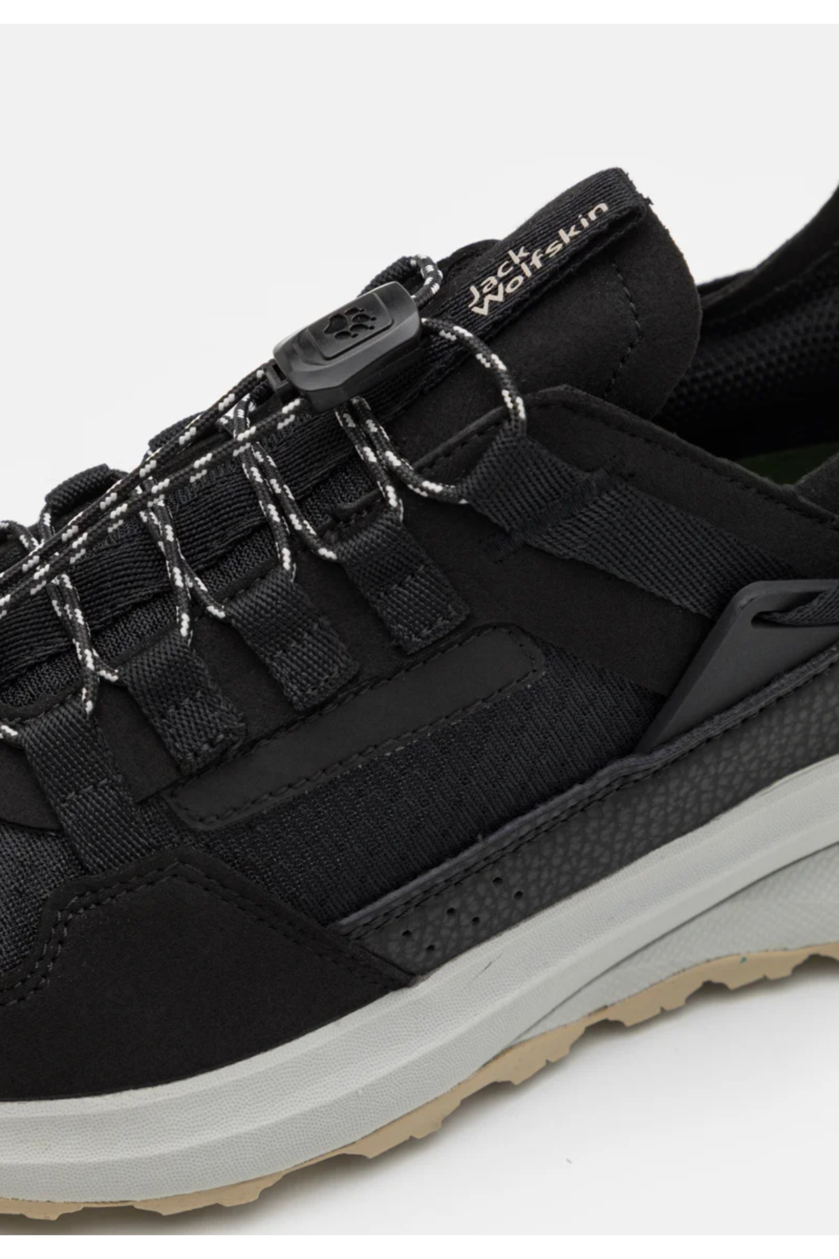 Jack Wolfskin 4057001 _6350 DROMOVENTURE ATHLETIC Outdoor Koşu ayakkabısı Siyah Beyaz