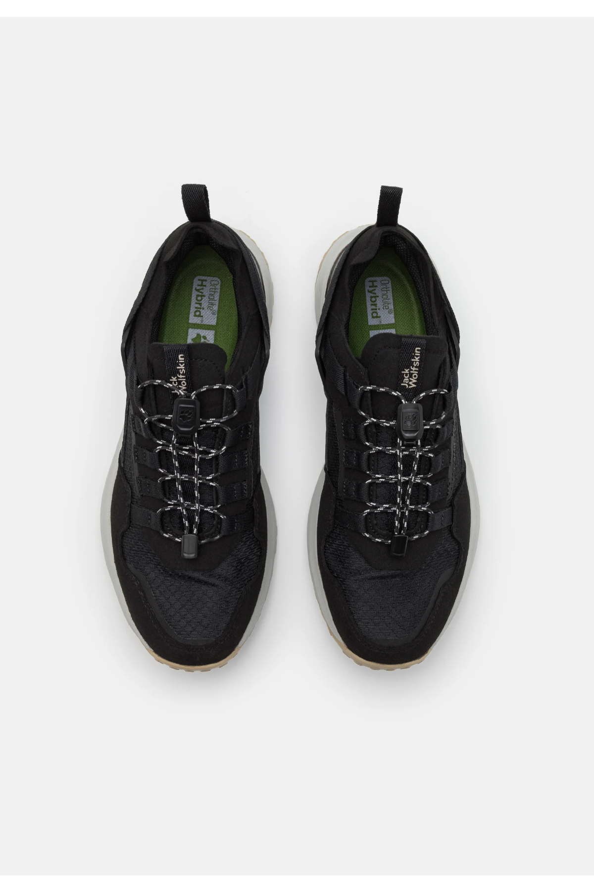 Jack Wolfskin 4057001 _6350 DROMOVENTURE ATHLETIC Outdoor Koşu ayakkabısı Siyah Beyaz
