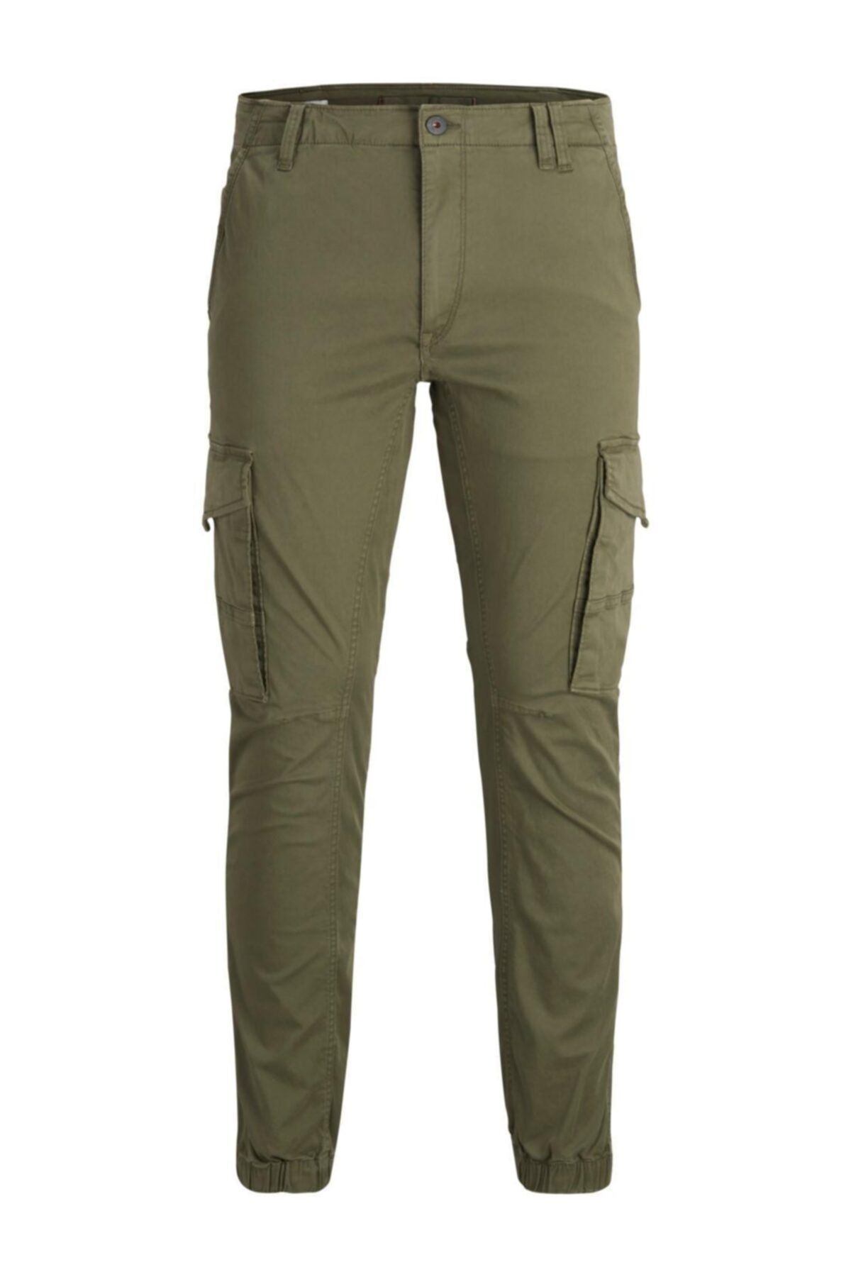 Jack&Jones 12141844 Paul Flake Erkek Kargo Pantolon Haki yeşil