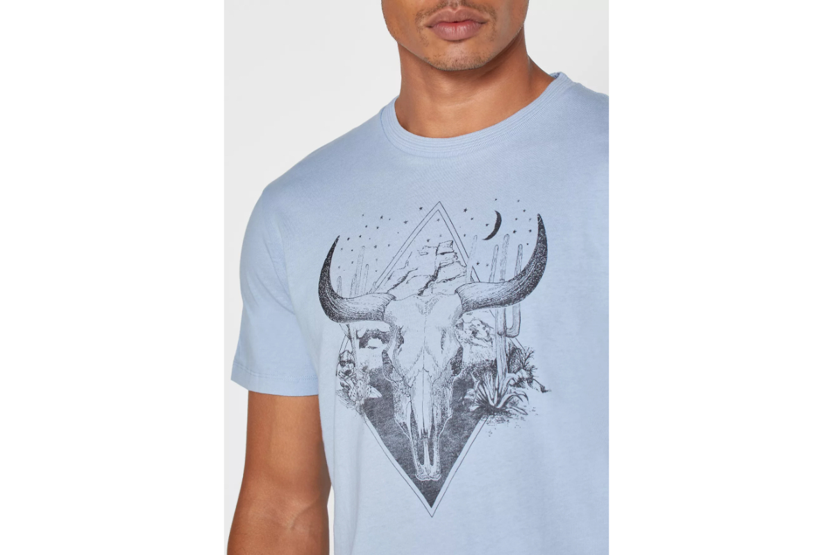 Jack&Jones 12170382 Soul Blue / REG Erkek T-Shirt Mavi