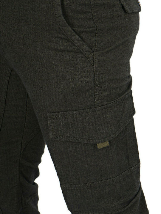 Jack&Jones 12178113 Paul Flake Olive Night Kargo Pantolon Füme