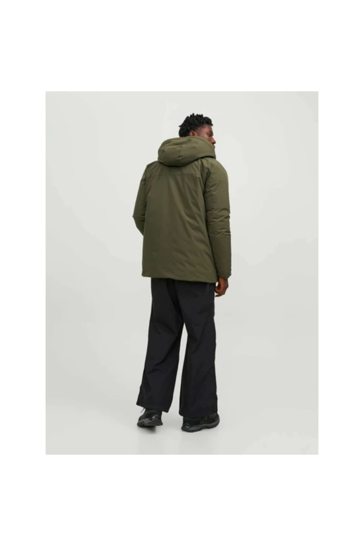 Jack&Jones 12243225 JCOPAYNE Erkek PARKA Haki yeşil