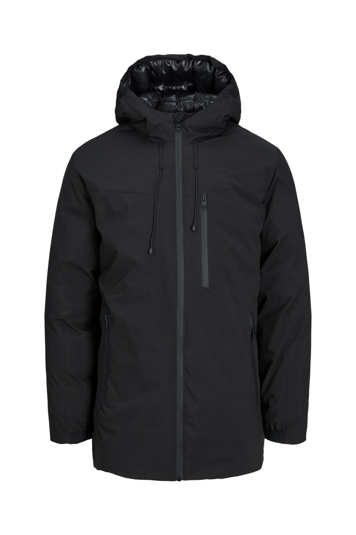 Jack&Jones 12243225 JCOPAYNE Erkek PARKA Siyah