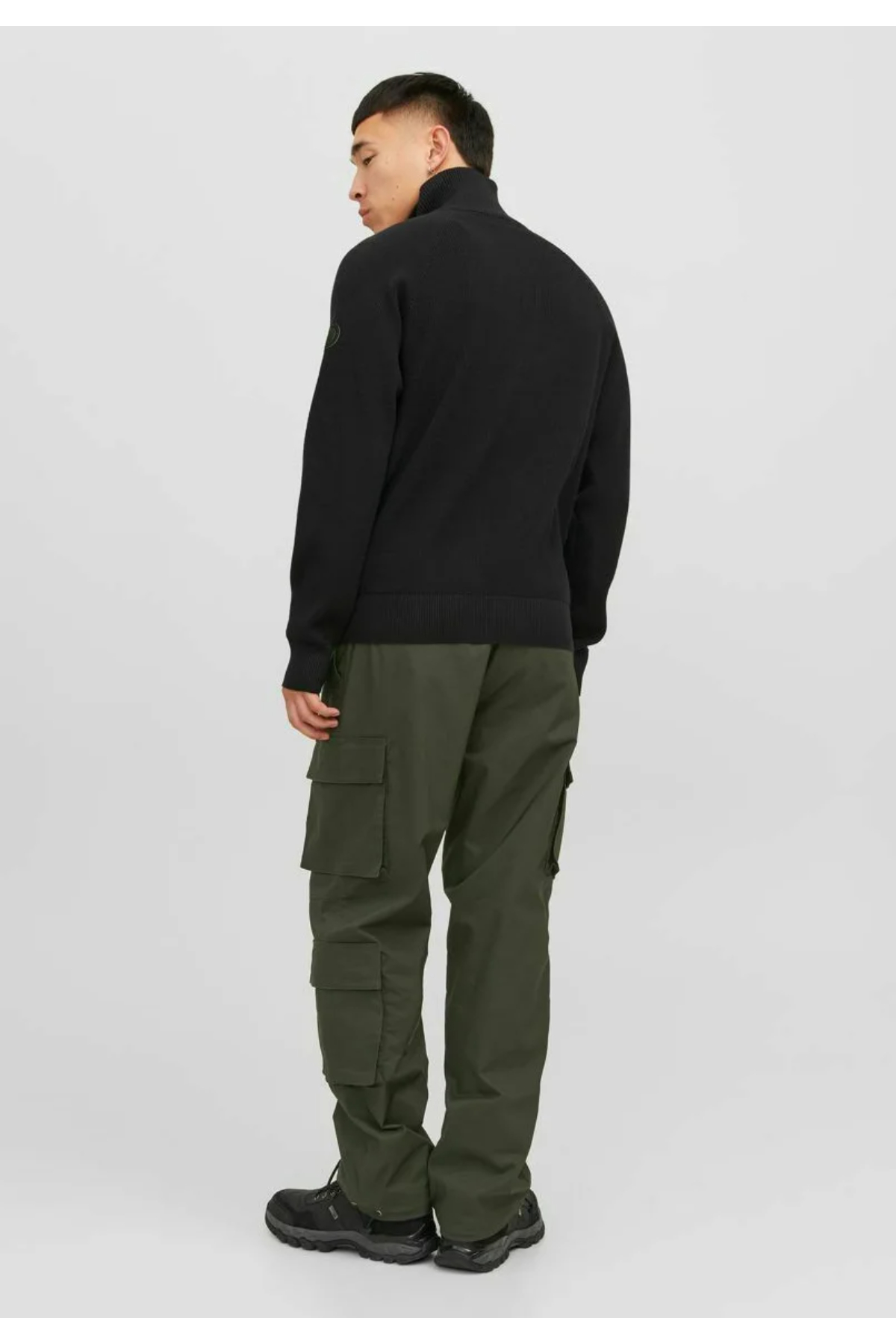 Jack&Jones 12245086 JPSTBILL JJVIRGO Erkek CARGO Pantolon Haki yeşil