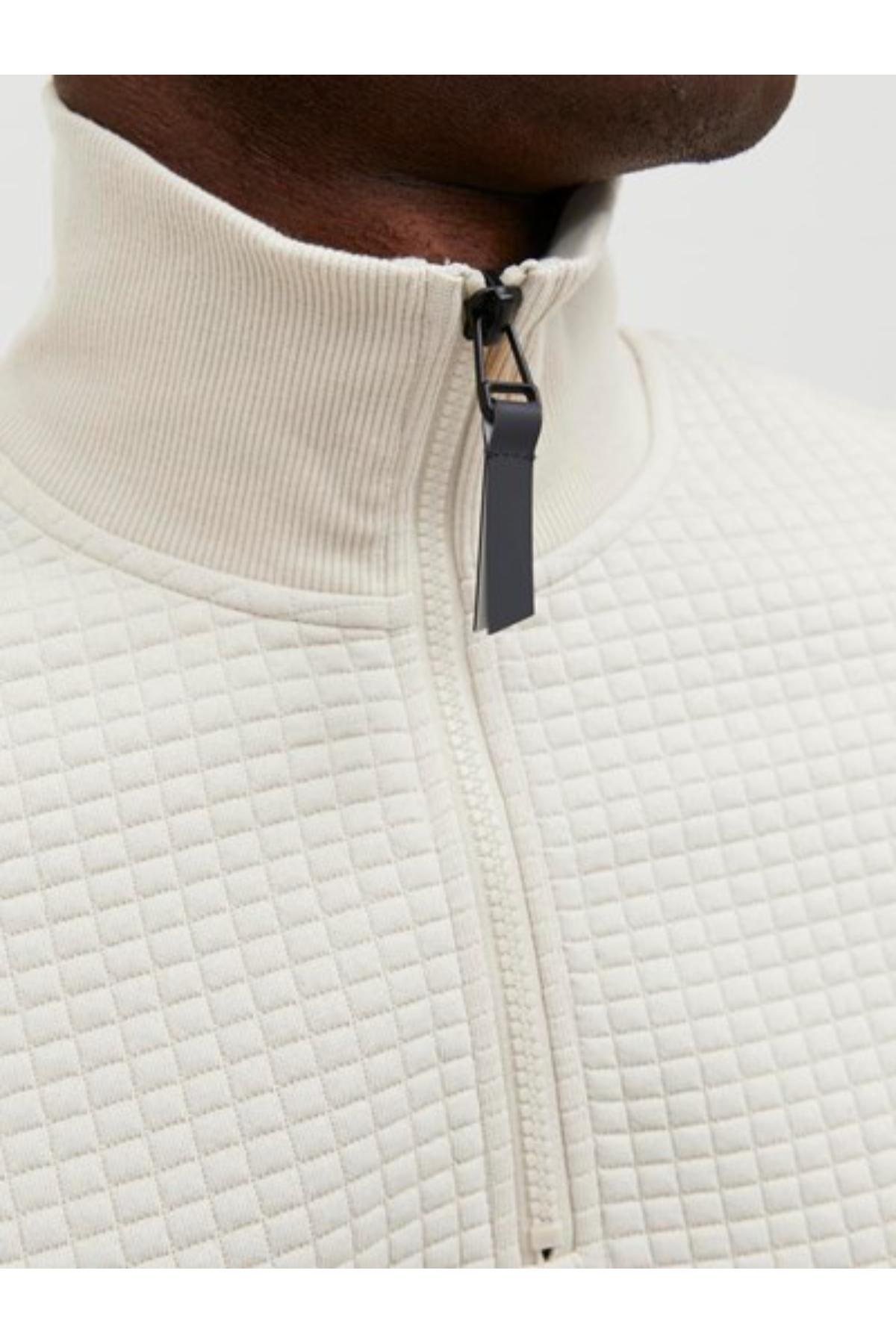 Jack&Jones 12245404 JCOBLACK Erkek Sweat bej