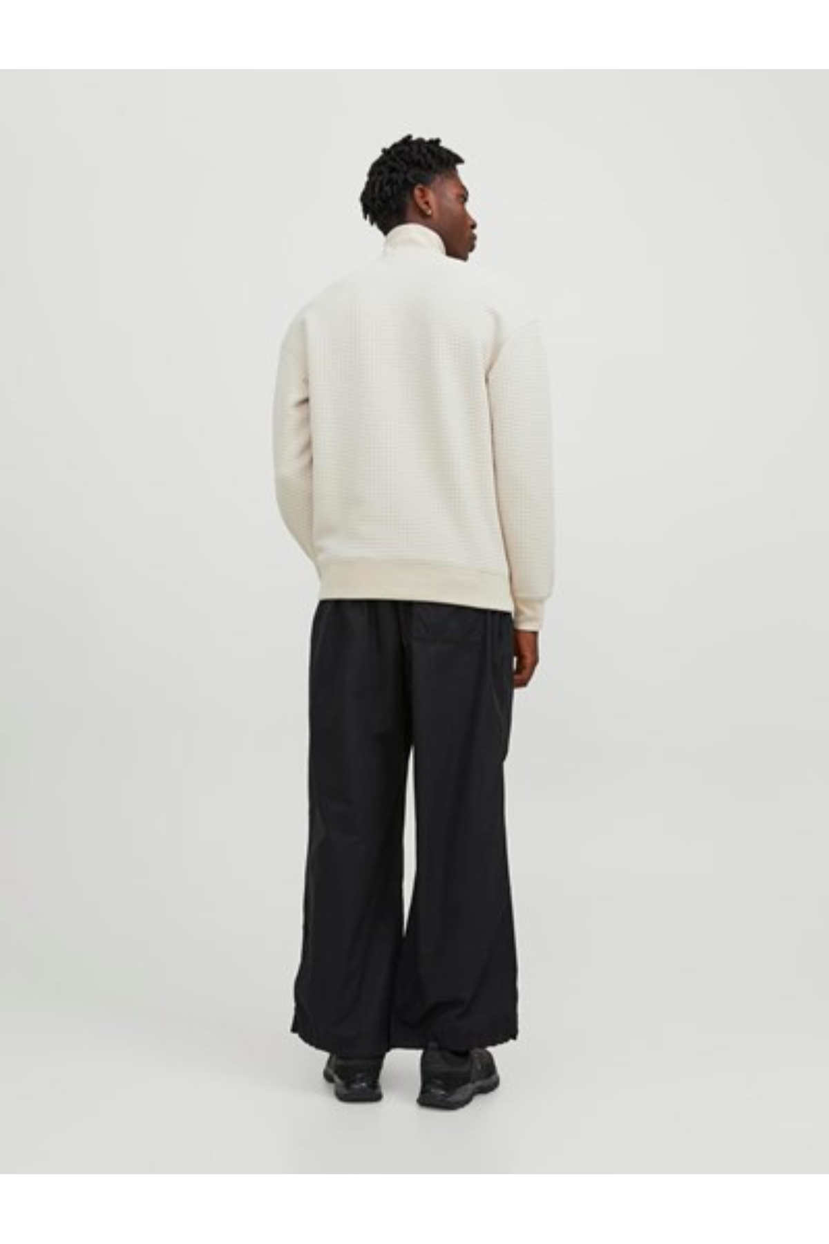 Jack&Jones 12245404 JCOBLACK Erkek Sweat bej