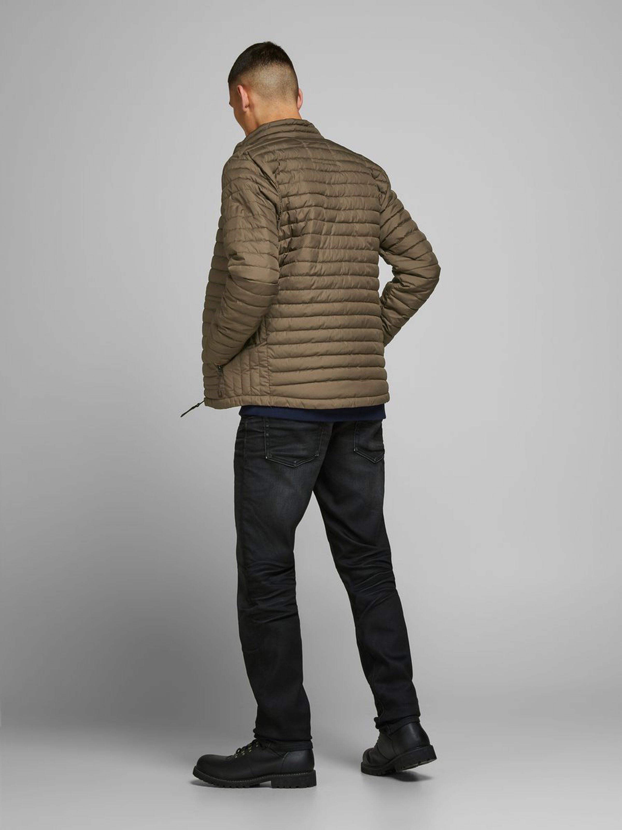 Jack&Jones jjRick Jacket 12173809 Erkek Haki Mont Haki yeşil