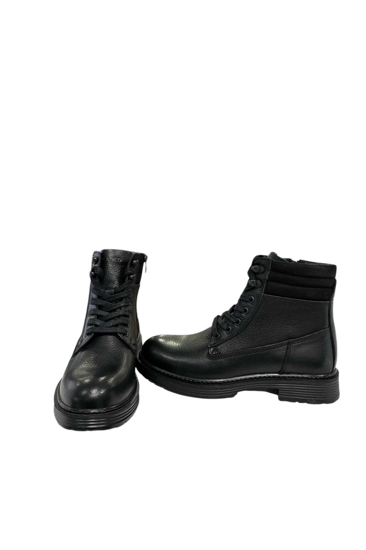 James Franco 2105188 M 510 Siyah Hakiki Deri Erkek Bot Siyah