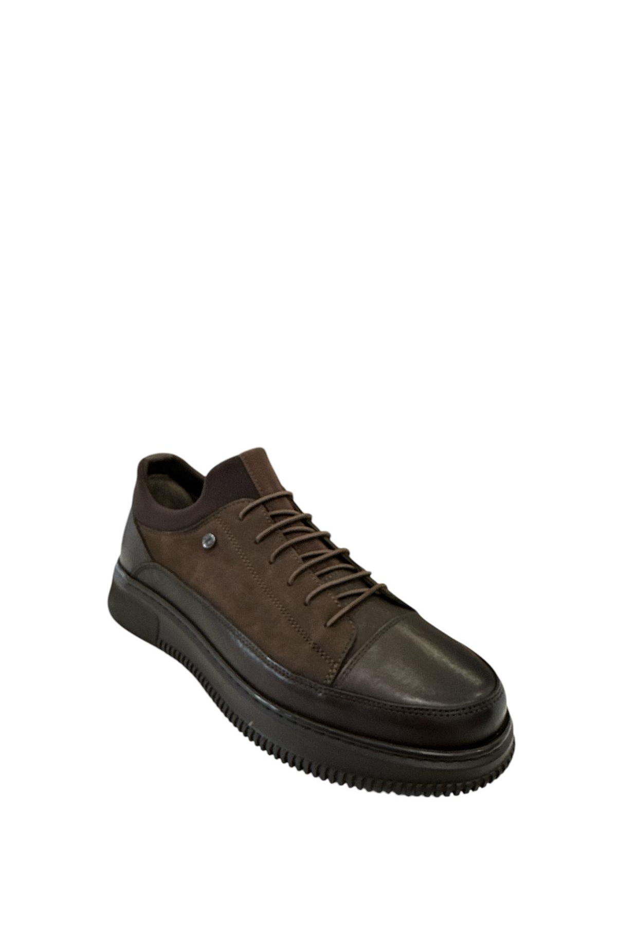 James Franco 24 04 80M 1502 Hakkiki Deri Klasik Ayakkabı Kahverengi