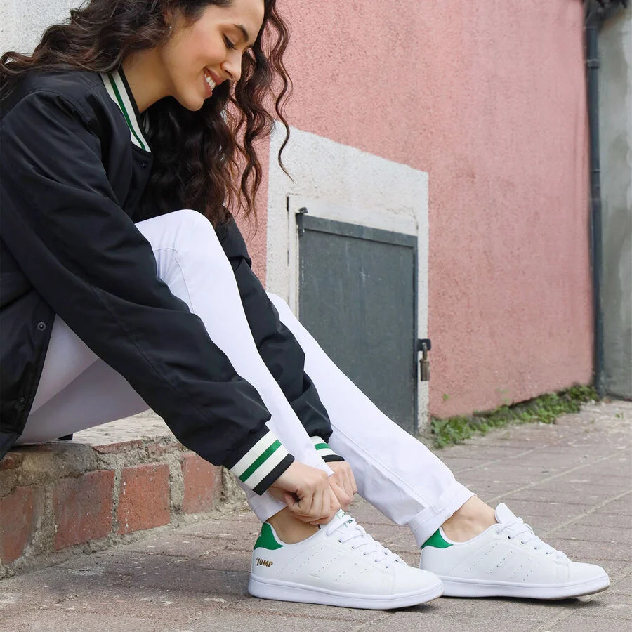 Jump 15306-E JA315306128ET Beyaz Kadın Günlük Ayakkabı Beyaz