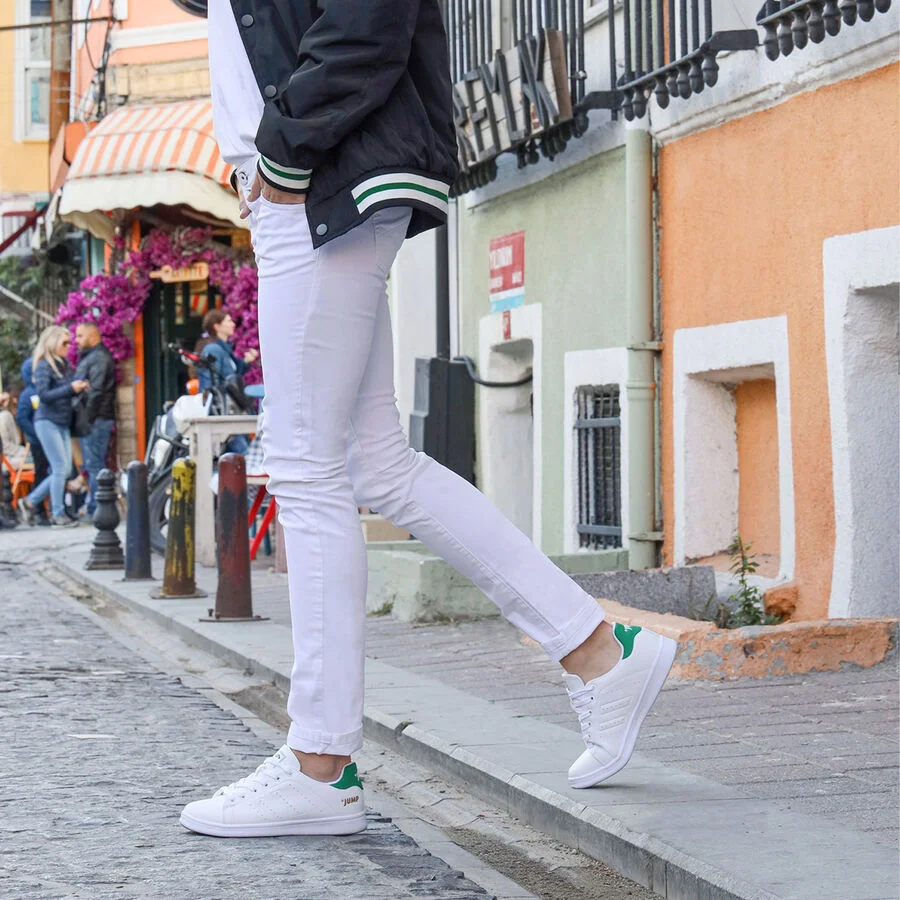 Jump 15306-E JA315306128ET Beyaz Kadın Günlük Ayakkabı Beyaz