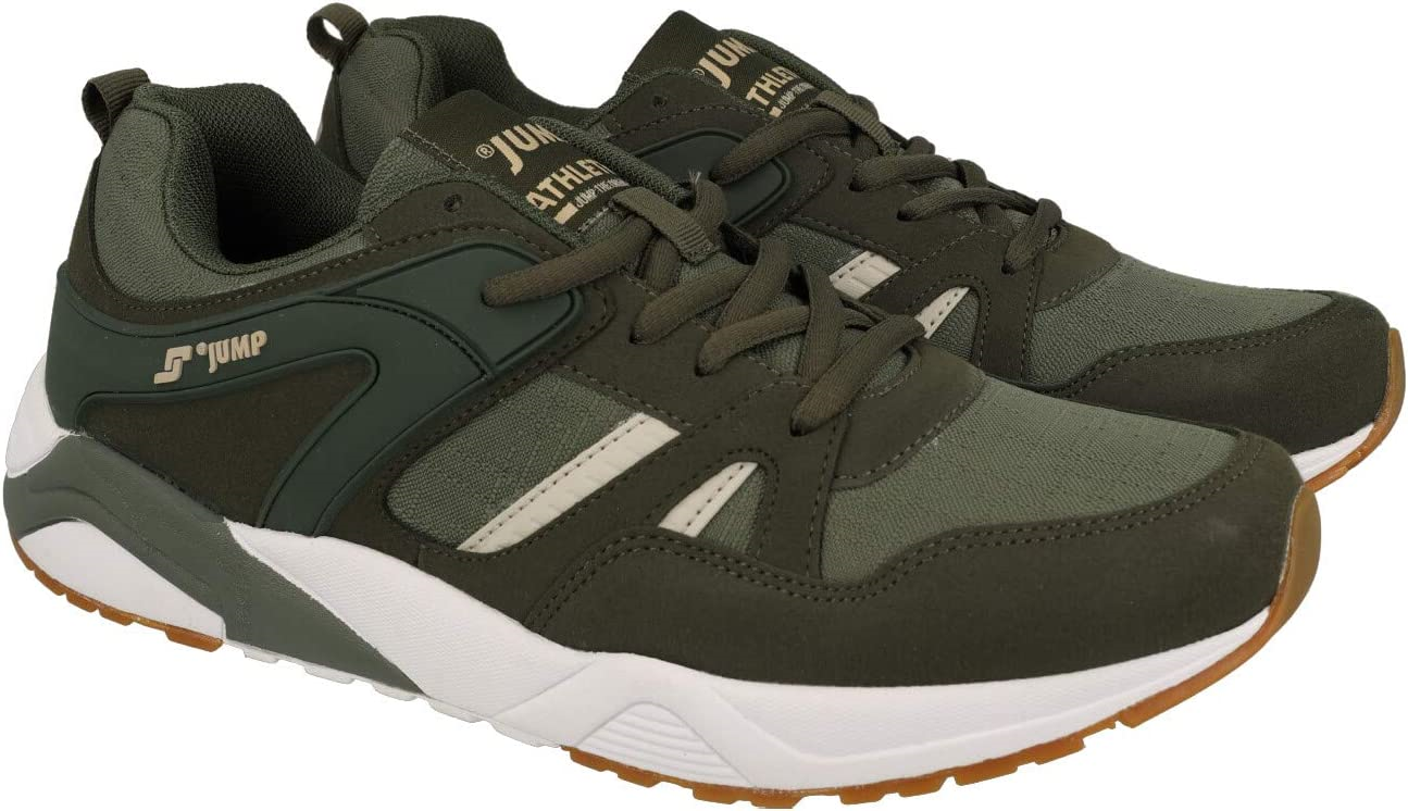 Jump 17660-D  Erkek Sneaker Günlük Spor Ayakkabı yeşil
