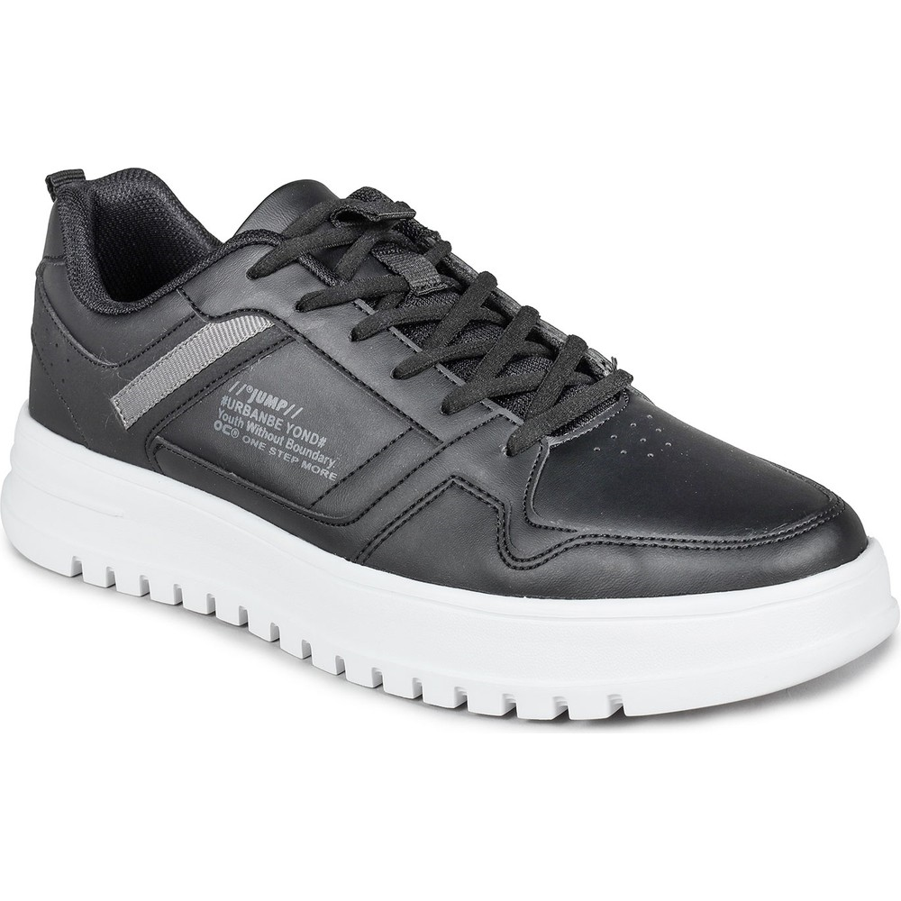 Jump 27431-C  Erkek Sneaker Günlük Spor Ayakkabı Siyah