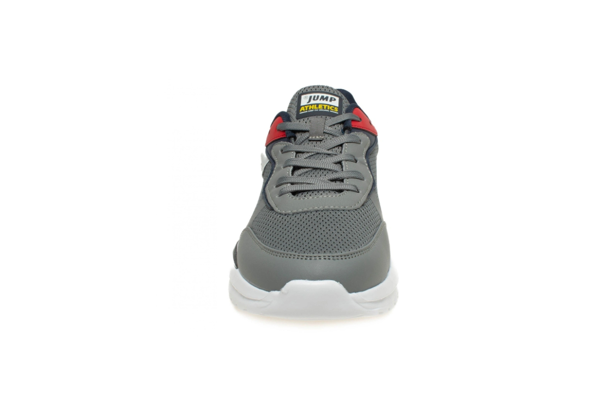 Jump 27985/C L Grey Orange Yellow Erkek Yürüyüş Ayakkabısı Gri Turuncu