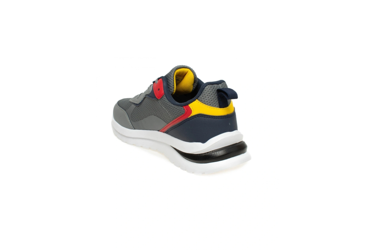 Jump 27985/C L Grey Orange Yellow Erkek Yürüyüş Ayakkabısı Gri Turuncu