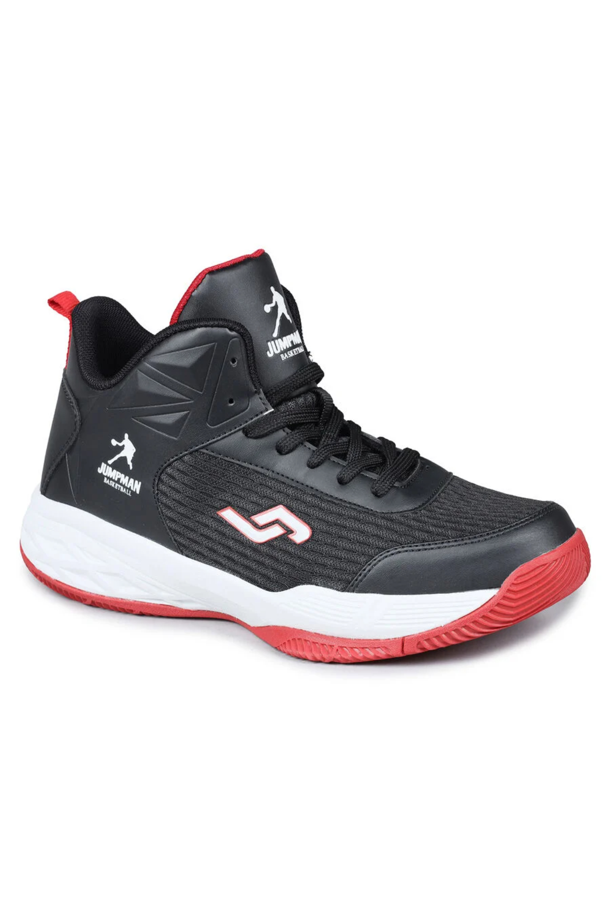 Jump 27986 A-Black Red Basket Topu Siyah