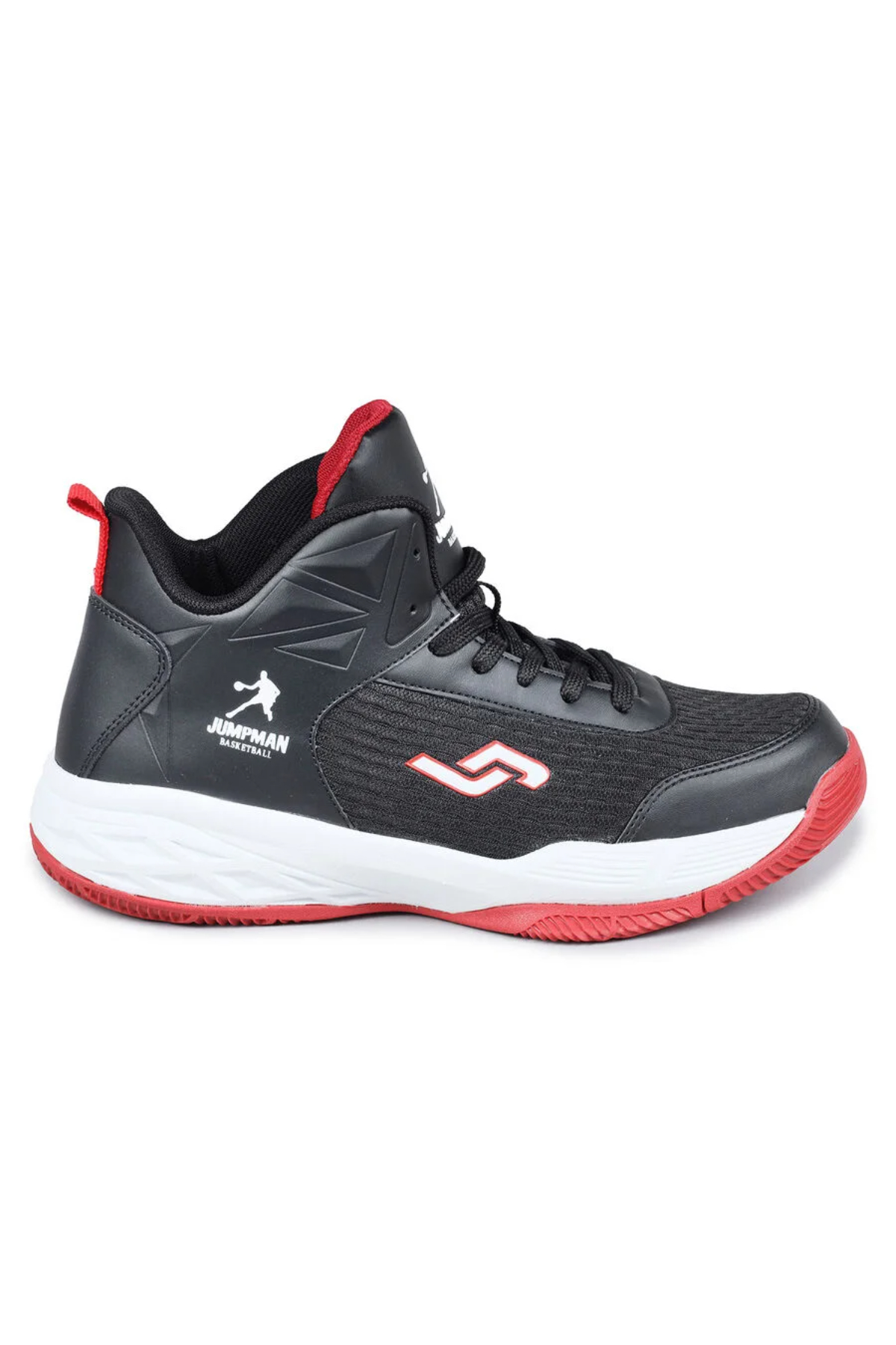 Jump 27986 A-Black Red Basket Topu Siyah
