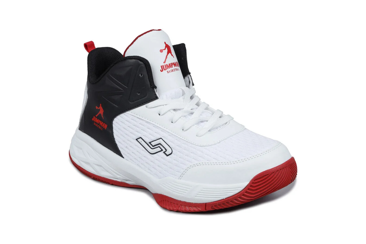 Jump 27986/C White Orange Black Erkek Basket Ayakkabısı Beyaz