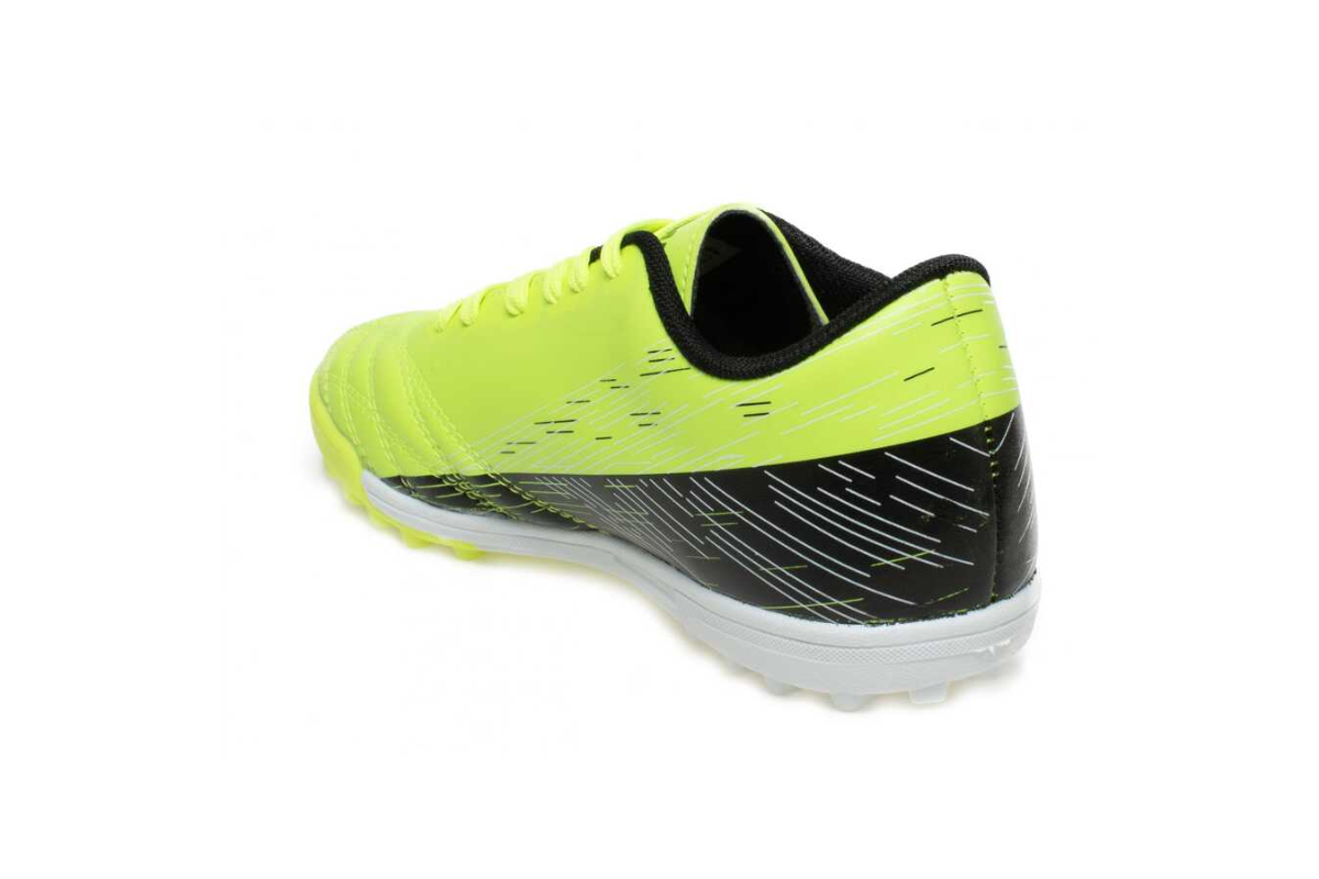 Jump 28004/E-NEON Green Black Erkek Halı Saha yeşil
