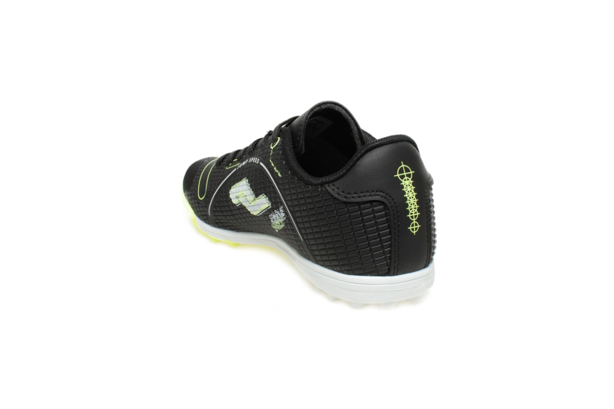 Jump 28006 B-BLACK NEON GREEN Erkek Halı Saha Siyah Yeşil