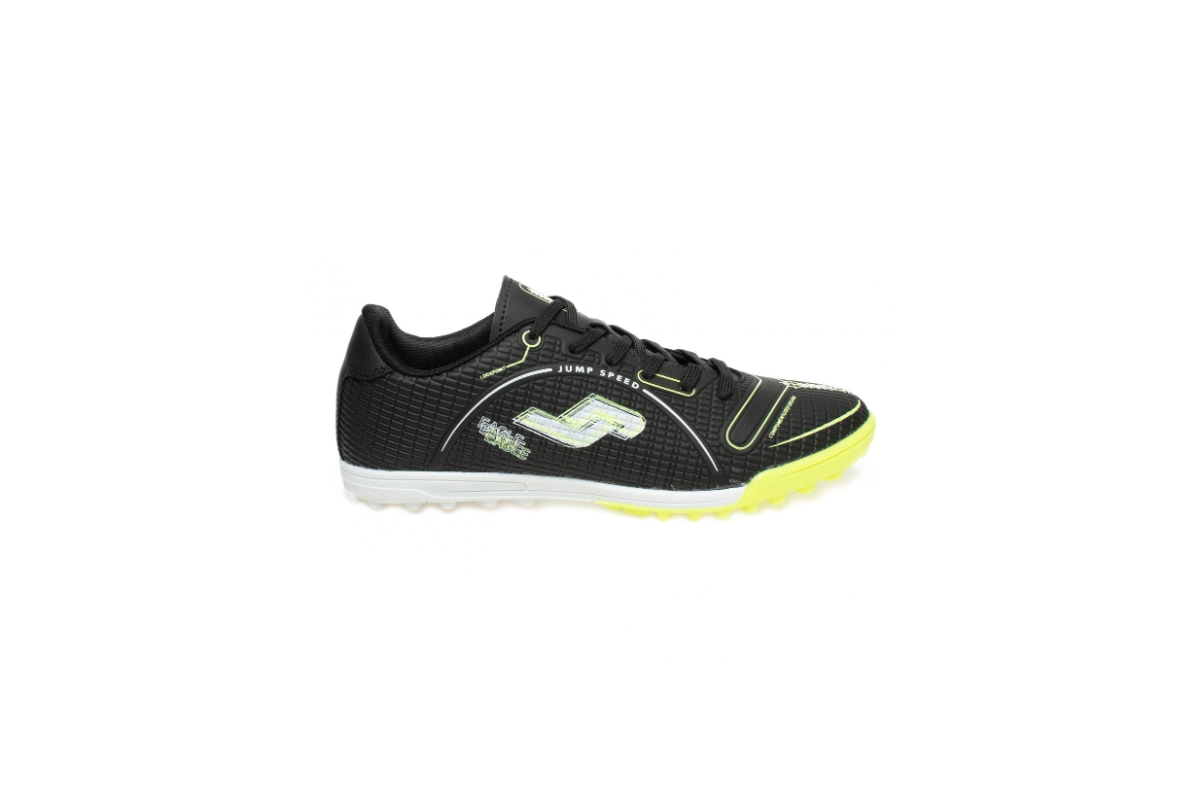 Jump 28006 B-BLACK NEON GREEN Erkek Halı Saha Siyah Yeşil